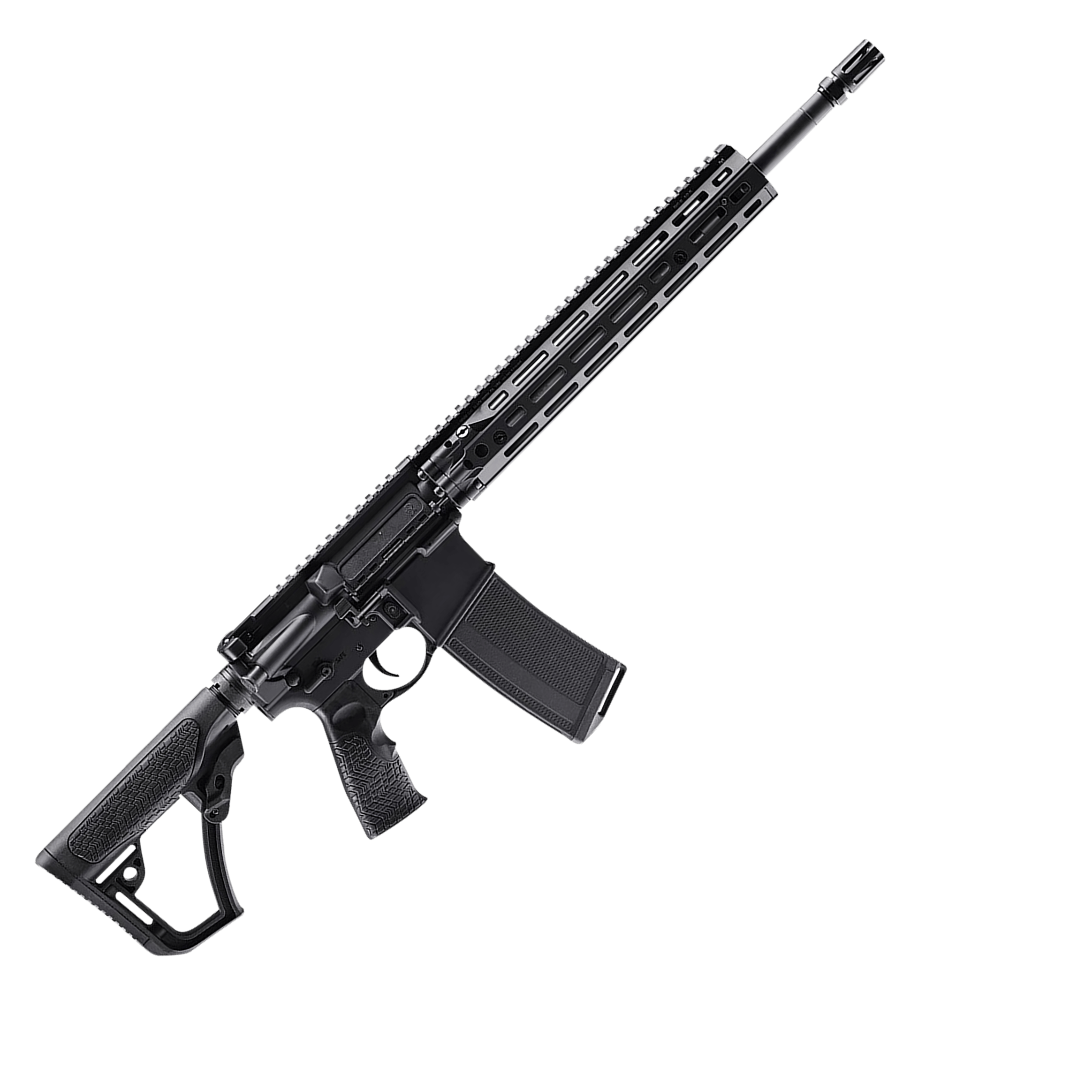 Daniel Defense DD4 RIII SemiAuto Rifle  Matte Black Hardcoat Anodized  32  1