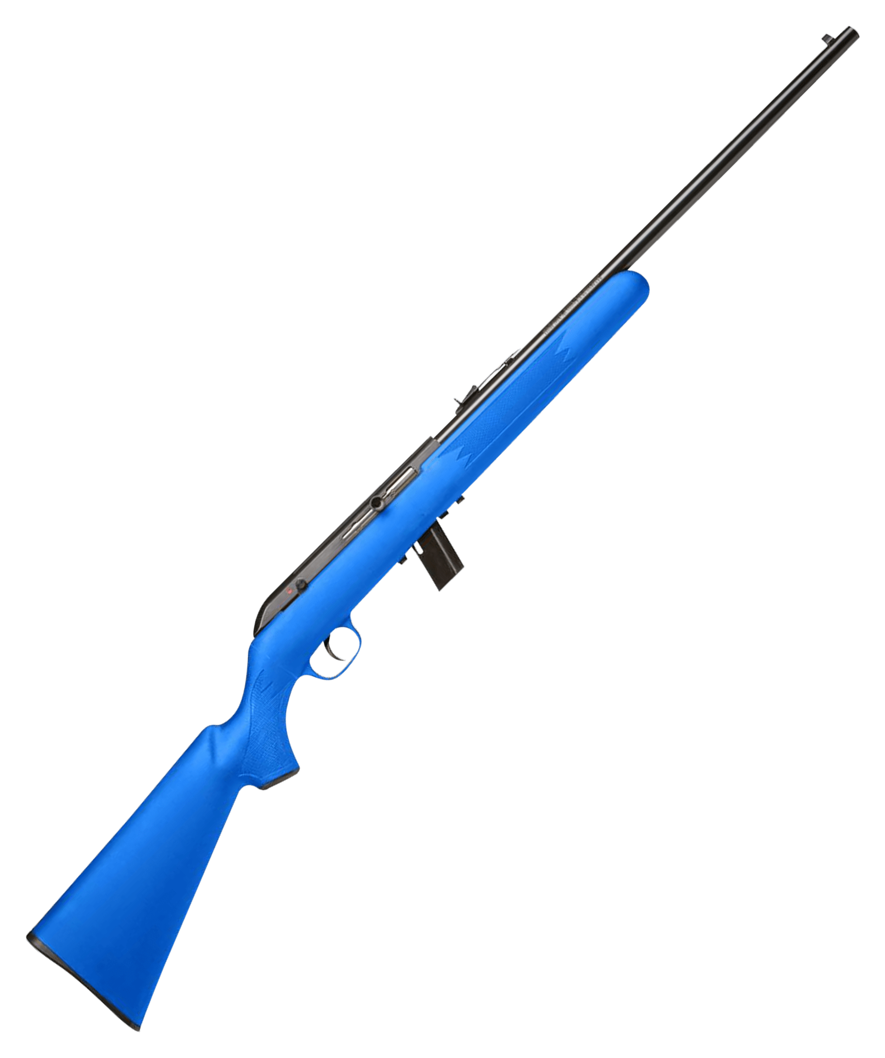 Image of Savage Arms 64F Semi-Auto Rimfire Rifle - Right - Blue Synthetic Sporter