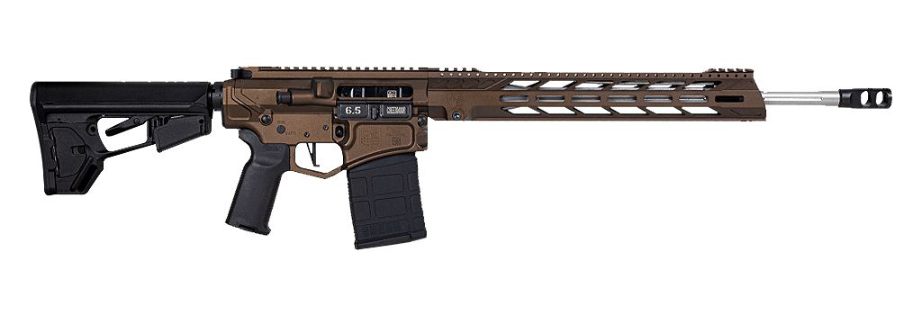 Image of "Diamondback Firearms DB10D Semi-Auto Rifle - .308 Win - 18"" - Midnight Bronze Cerakote"