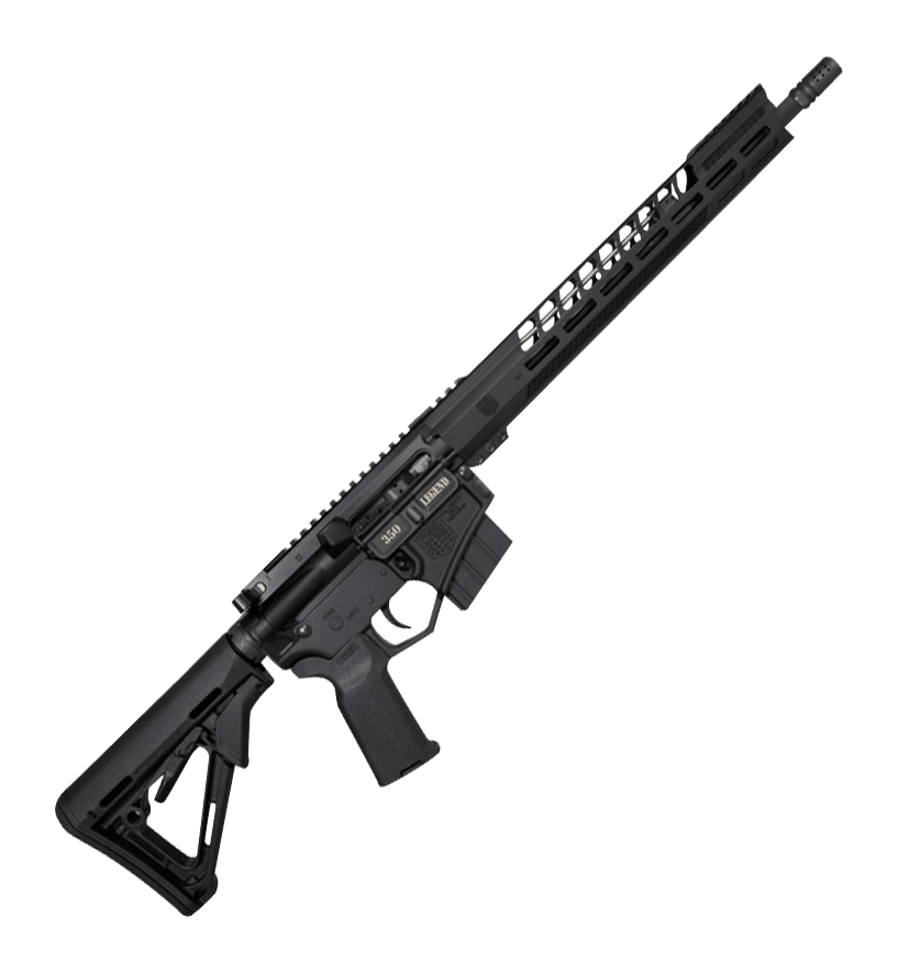 Image of "Diamondback DB15BG Black Gold AR-15 Rifle - .350 Legend - 18"" - Black Cerakote"