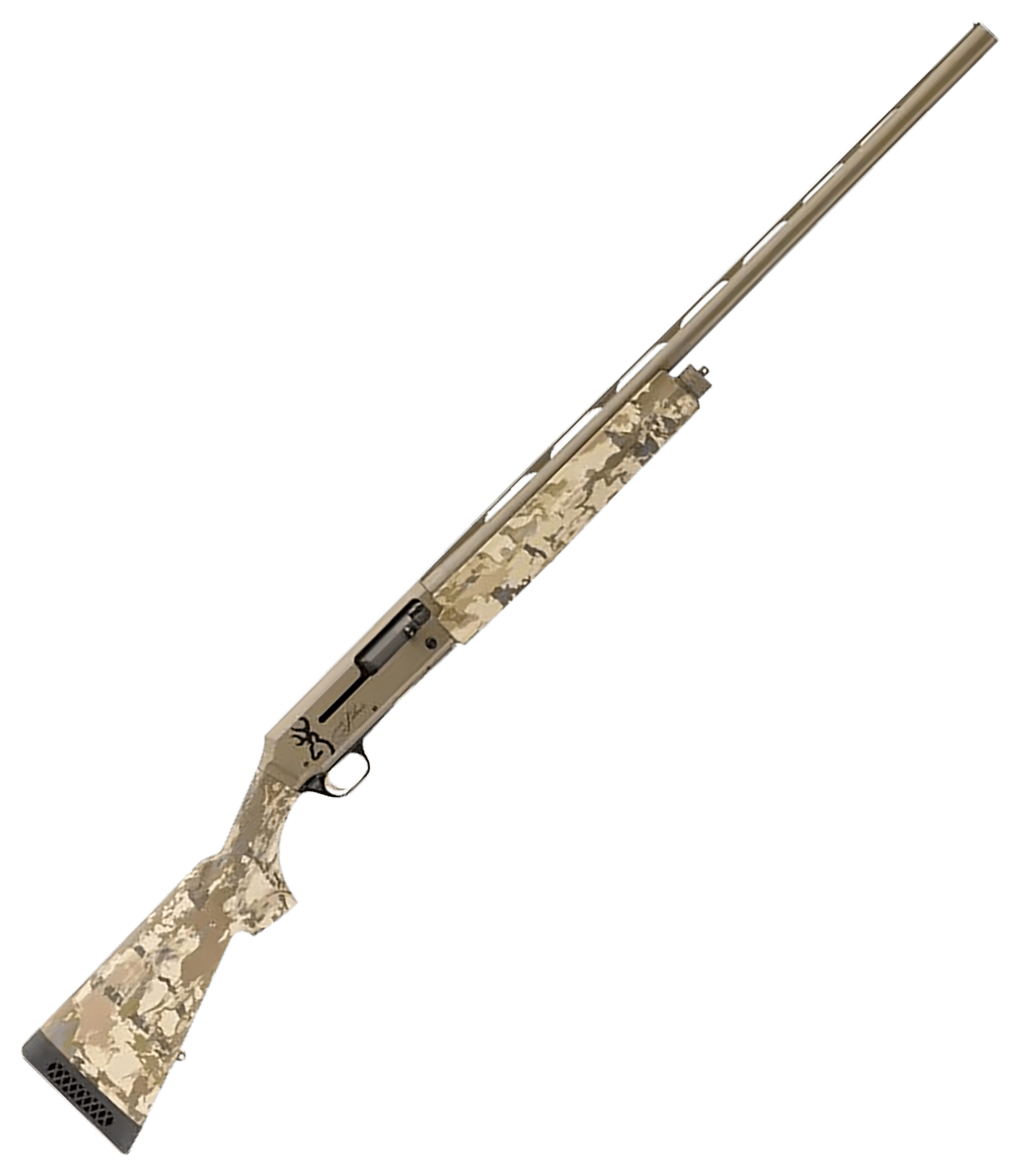 Browning Silver Field Composite SemiAuto Shotgun  12 Gauge  26  Flat Dark Earth  Auric Camo  4  1