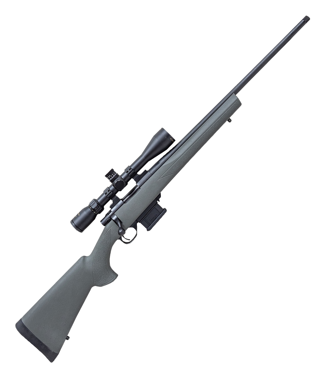Howa M1500 Mini Action BoltAction Rifle with 412x40mm Scope  22  Green HTI Synthetic Stock