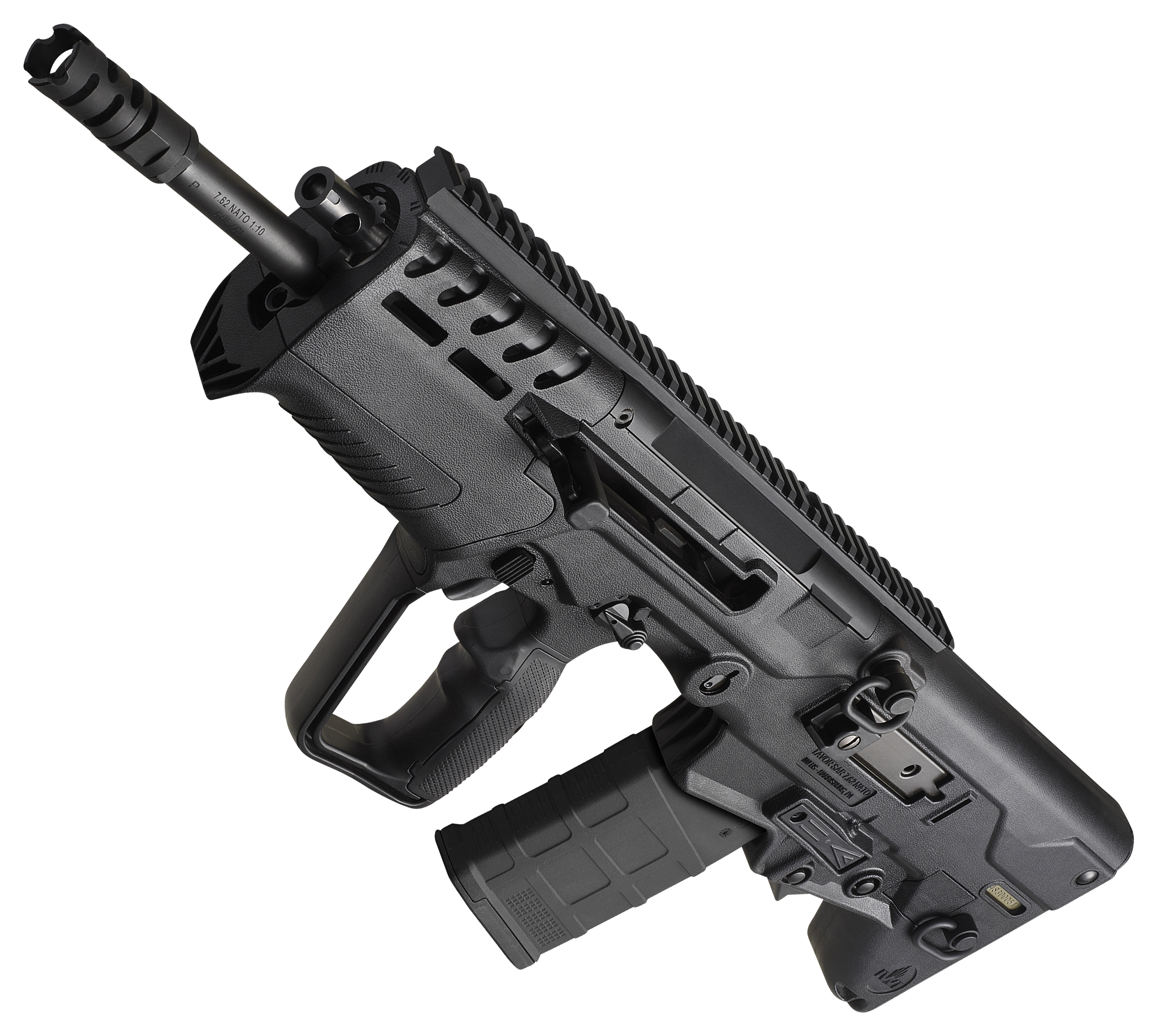 Image of "IWI Tavor 7 Bullpup Semi-Auto Rifle - 7.62 x 51mm/.308 Win - 20"" - Black - 10 + 1"