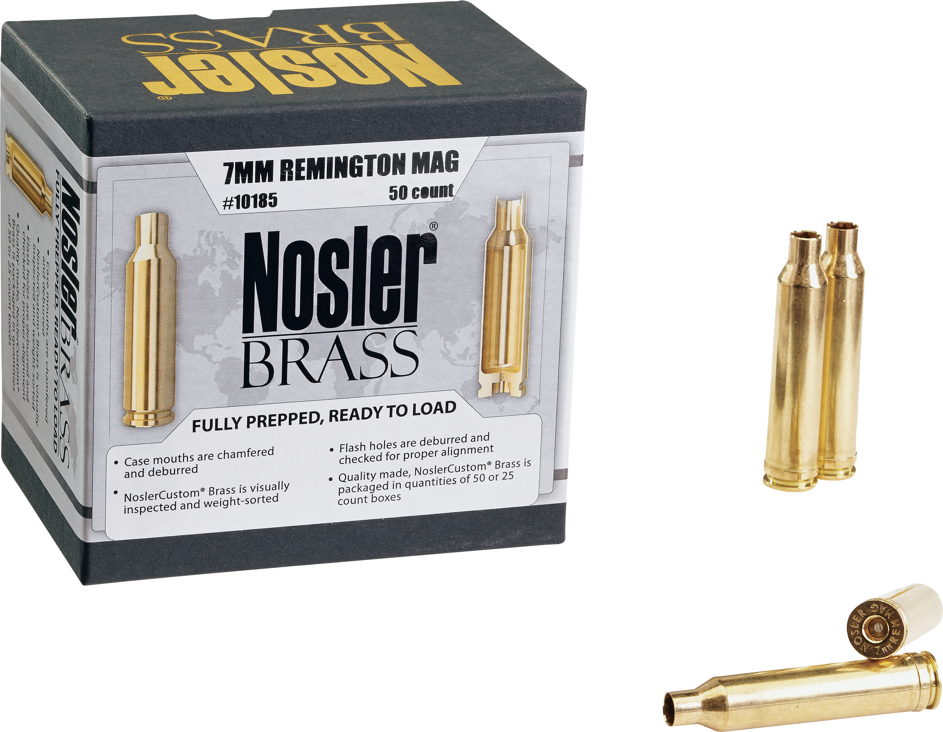 Nosler Rifle Brass - .25 Nosler