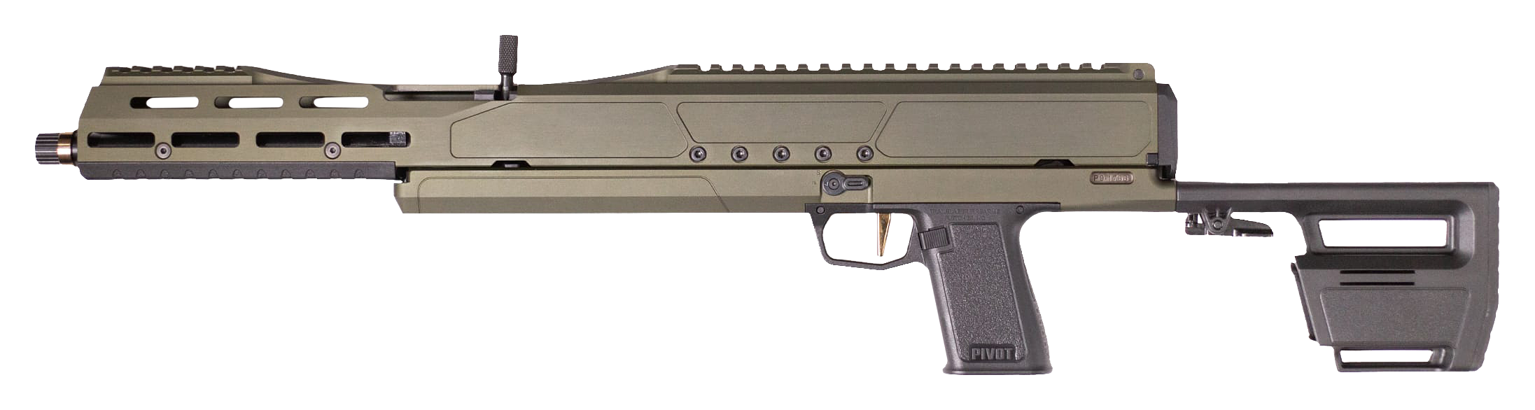 Image of Trailblazer Firearms Pivot Ultracompact Semi-Auto Folding Rifle - Olive Drab Green - 10