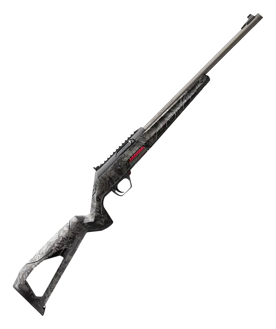 Winchester Wildcat SR SemiAuto Rimfire Rifle  22 LR  Carbon Gray PermaCote  Forged Carbon Gray Polymer