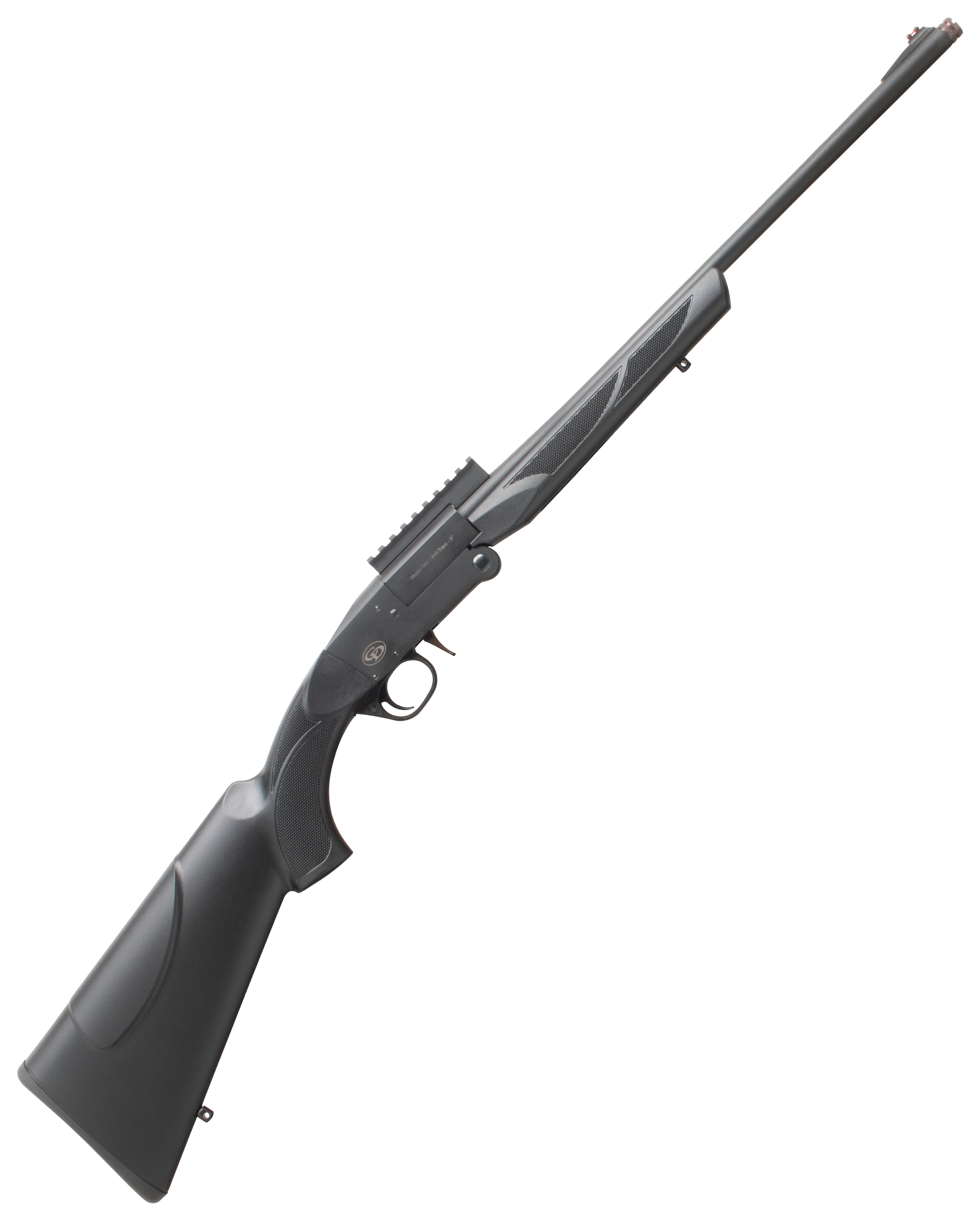 Image of Charles Daly 101 Turkey Single-Shot Shotgun - Black - Black Synthetic - 410 Bore