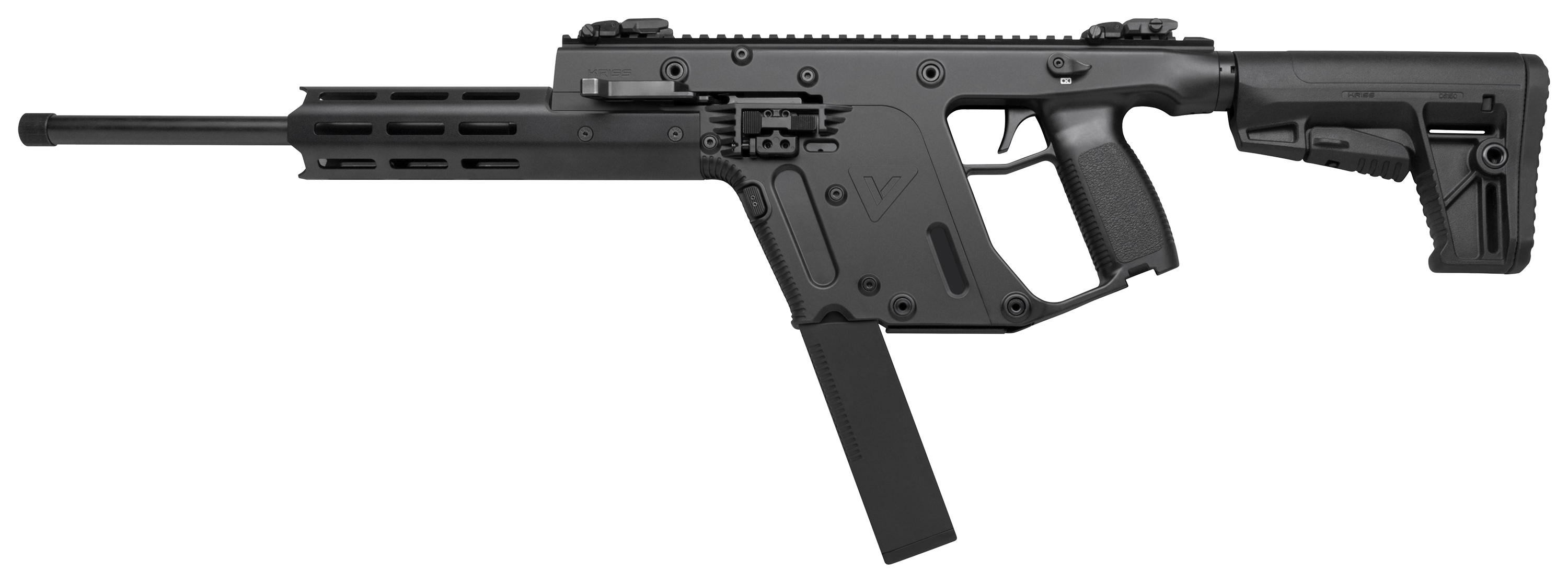 Image of Kriss USA Vector CRB Semi-Auto Rimfire Rifle - Matte Black - 30 + 1