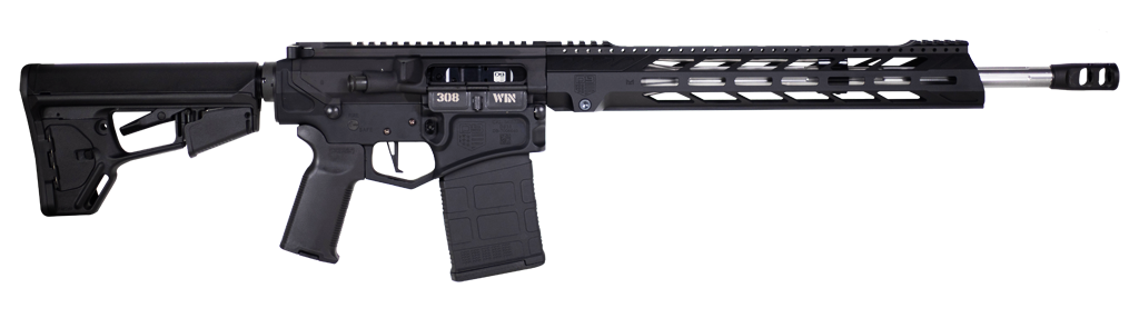 Image of "Diamondback Firearms DB10D Semi-Auto Rifle - .308 Win - 18"" - Matte Black"