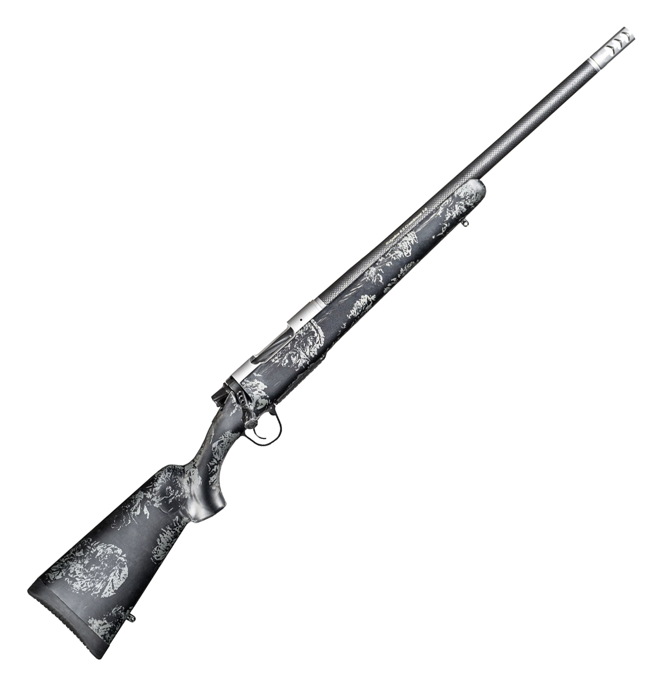 Christensen Arms Ridgeline FFT BoltAction Rifle  6mm Creedmoor  Stainless Steel  Carbon wGray Accents  41