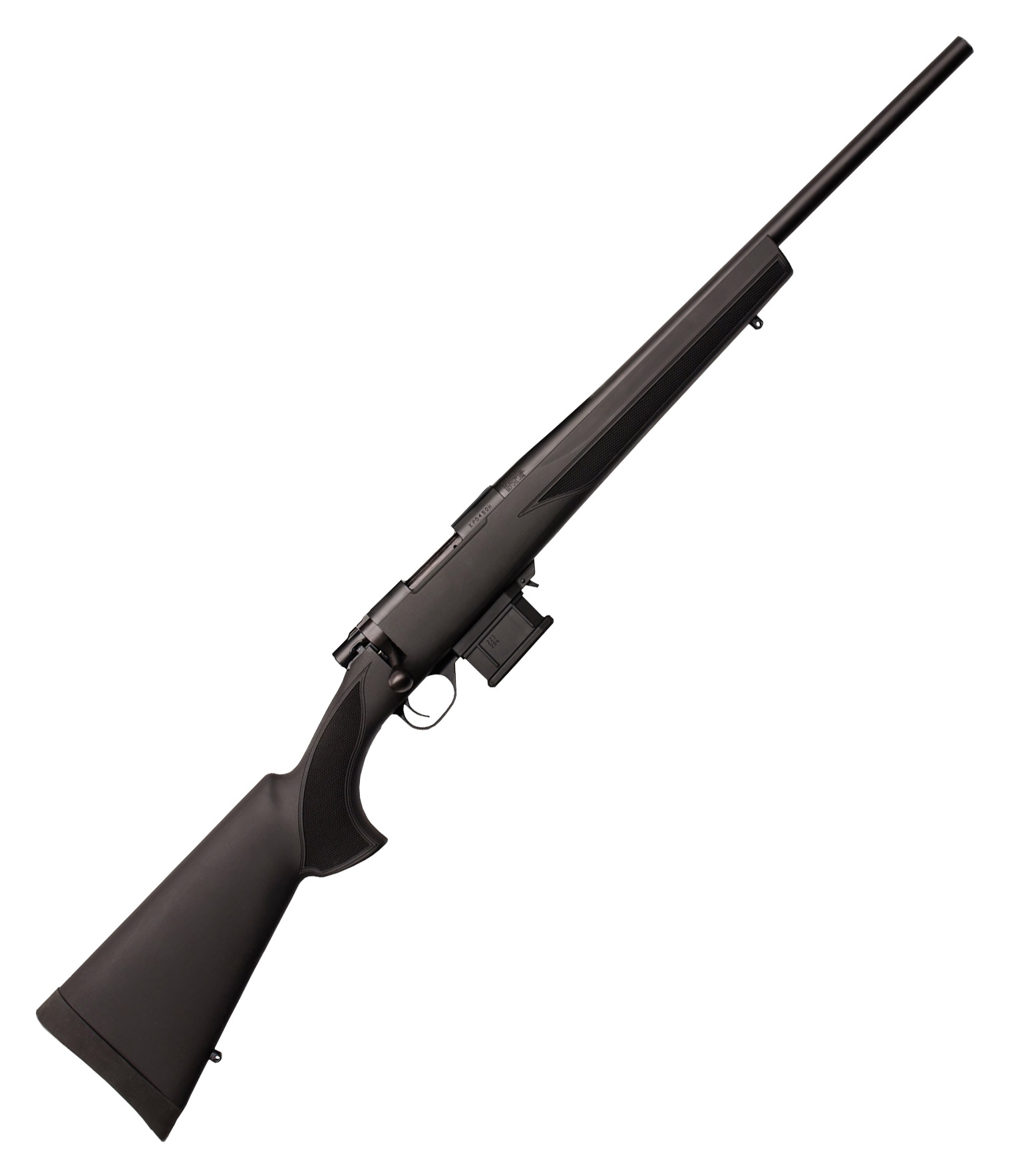 Image of Howa M1500 Mini Action Bolt-Action Rifle - 6.5 Grendel - Black HTI Synthetic - 5 Rounds