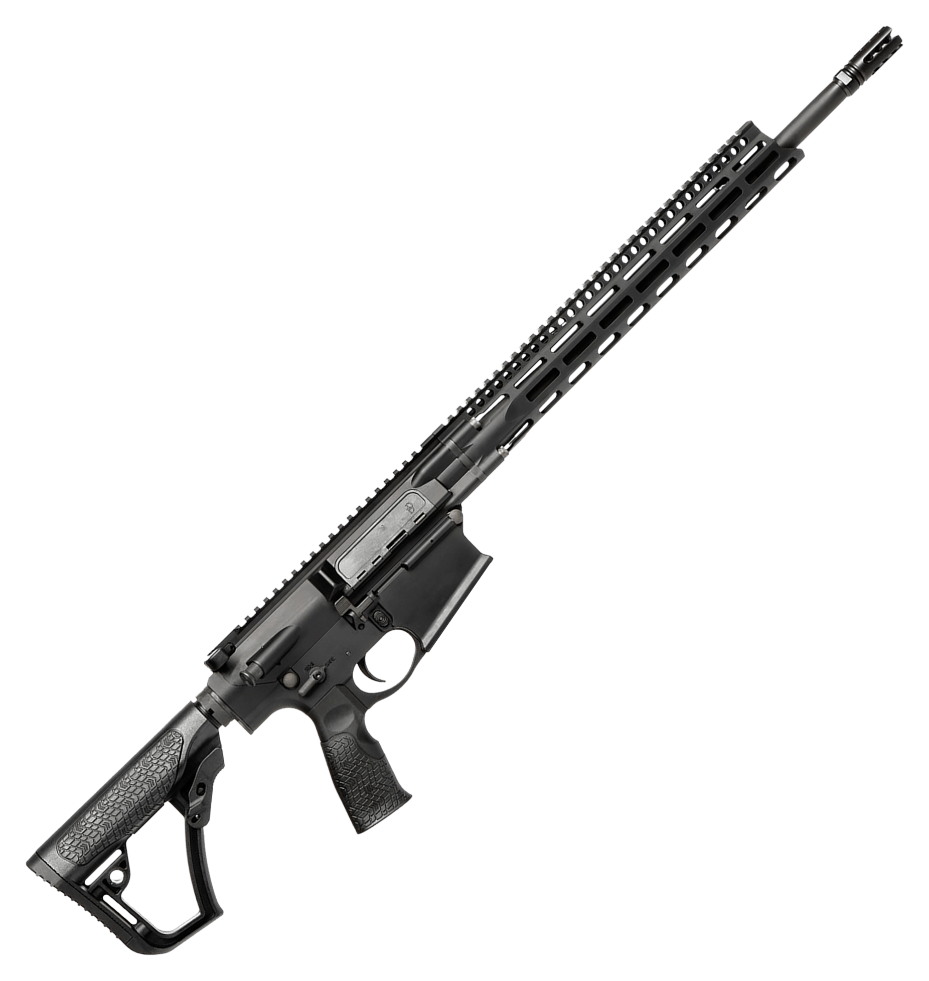 Daniel Defense DD5 V4 AR10 Rifle  65 Creedmoor  Black Type III Anodized  Daniel Defense Buttstock  0
