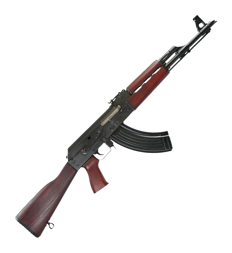Image of Zastava Arms USA ZPAP M70 AKM Semi-Auto Rifle with Fixed Wood Stock - Blued - Serbian Red Furniture