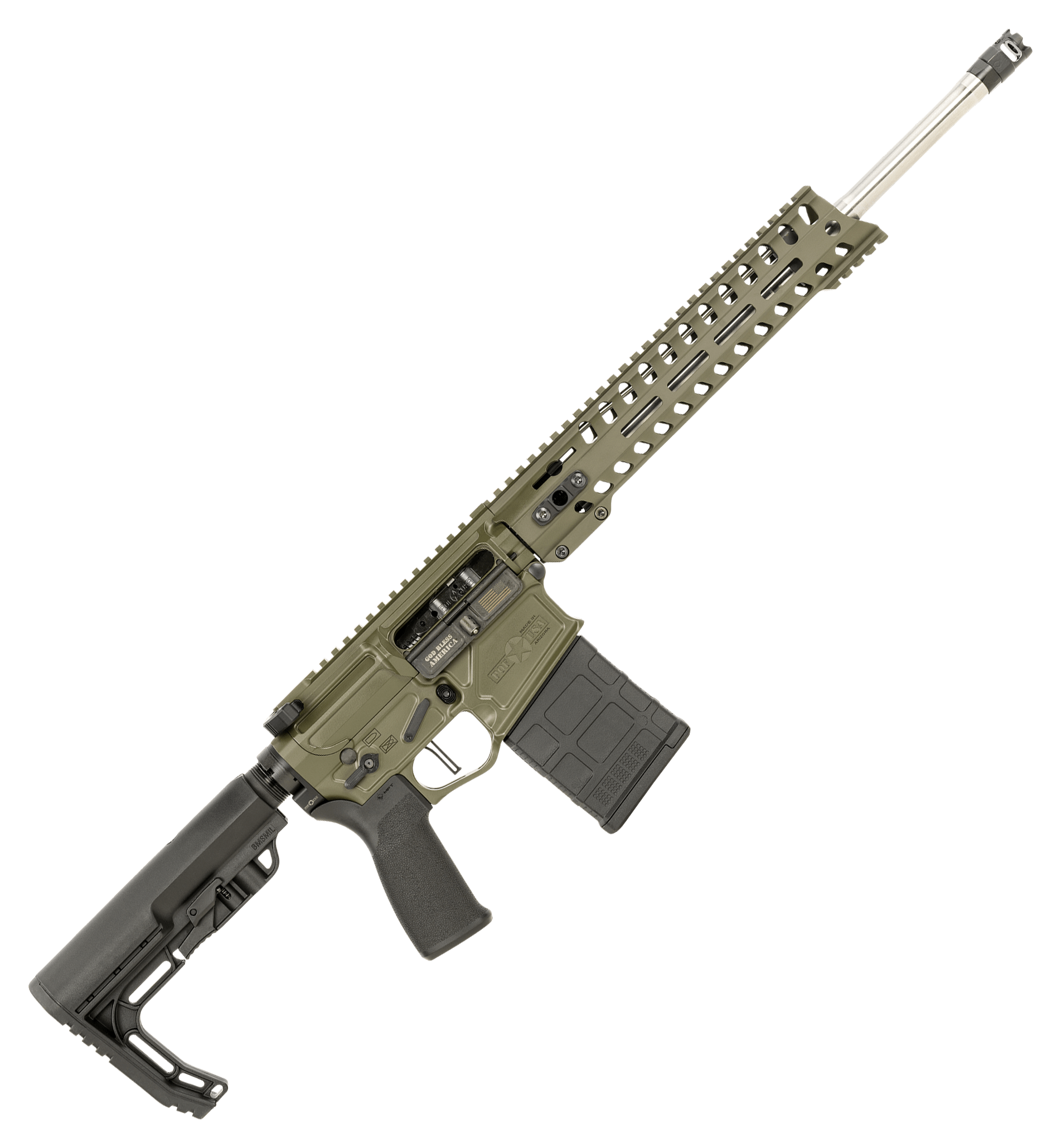Image of POF USA Rogue Semi-Auto Rifle - .308 Win - O.D. Green Cerakote