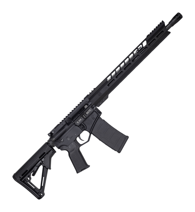 Image of "Diamondback DB15BG Black Gold AR-15 Rifle - .223 Rem/5.56 NATO - 16"" - Matte Black"