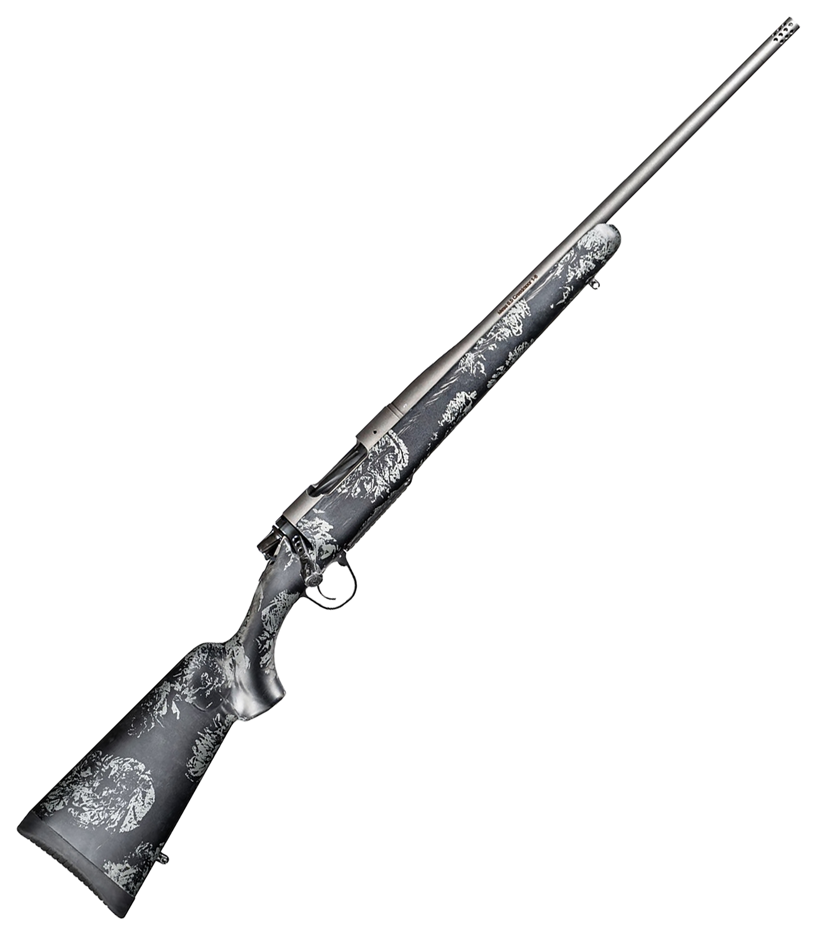 Christensen Arms Mesa FFT BoltAction Rifle  7mm PRC  22  Left  Tungsten Cerakote
