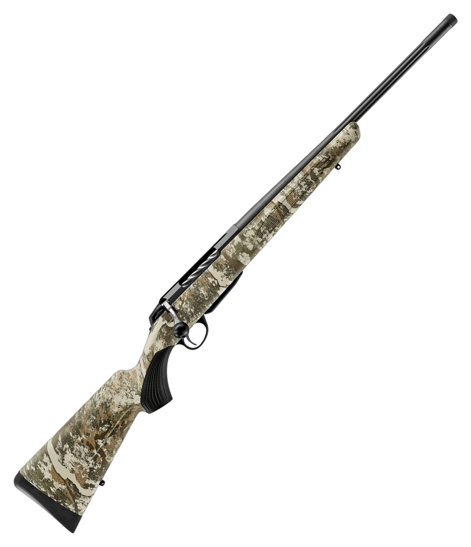 Image of Tikka T3x Lite Roughtech Bolt-Action Rifle - .243 Win - Black Cerakote - Specter/Black