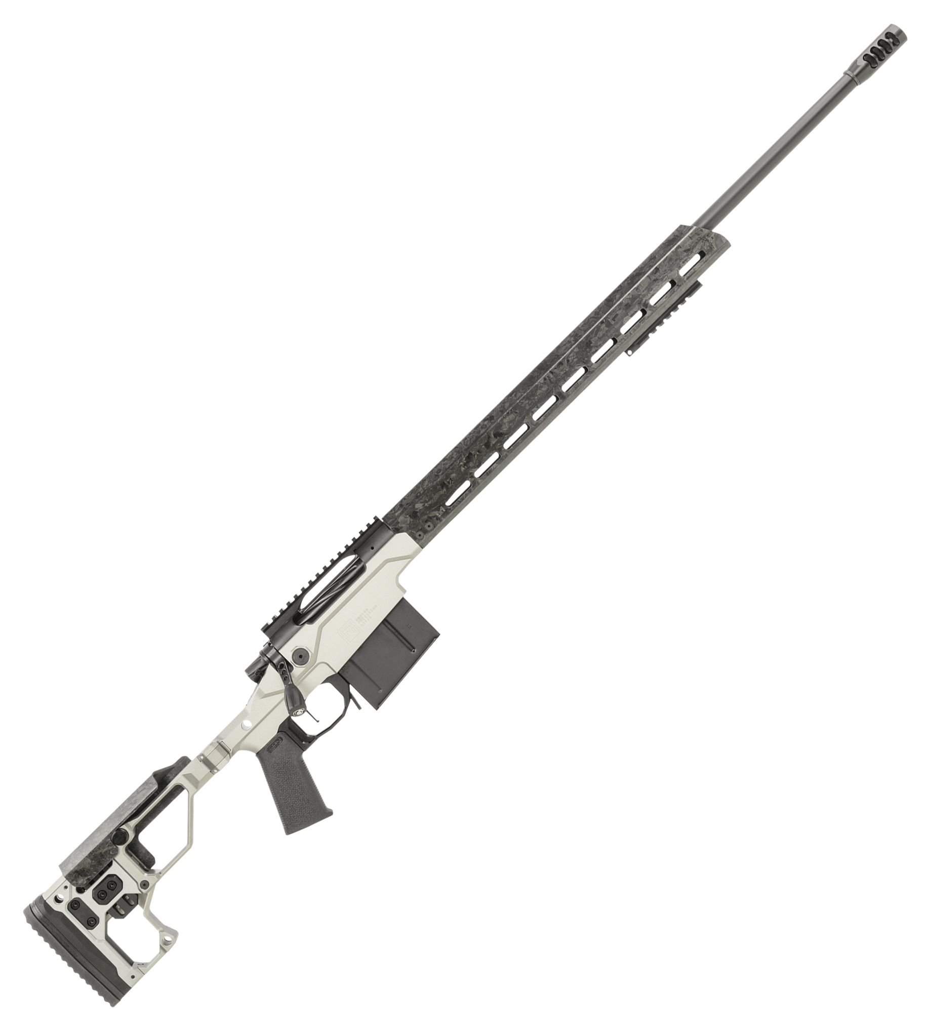 Christensen Arms Modern Precision BoltAction Rifle  223 Rem  16  Tungsten Anodize  Adj wCarbon Fiber Handguard