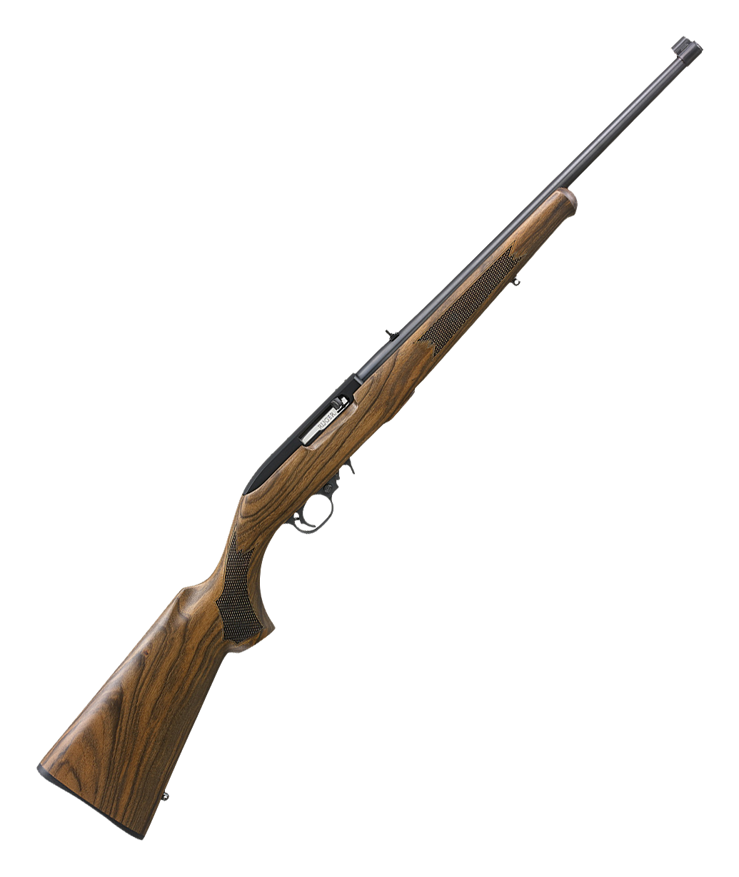 Image of "Ruger 10/22 Sporter Semi-Auto Rimfire Rifle - 18.5"" - Blued - AA Fancy French Walnut"