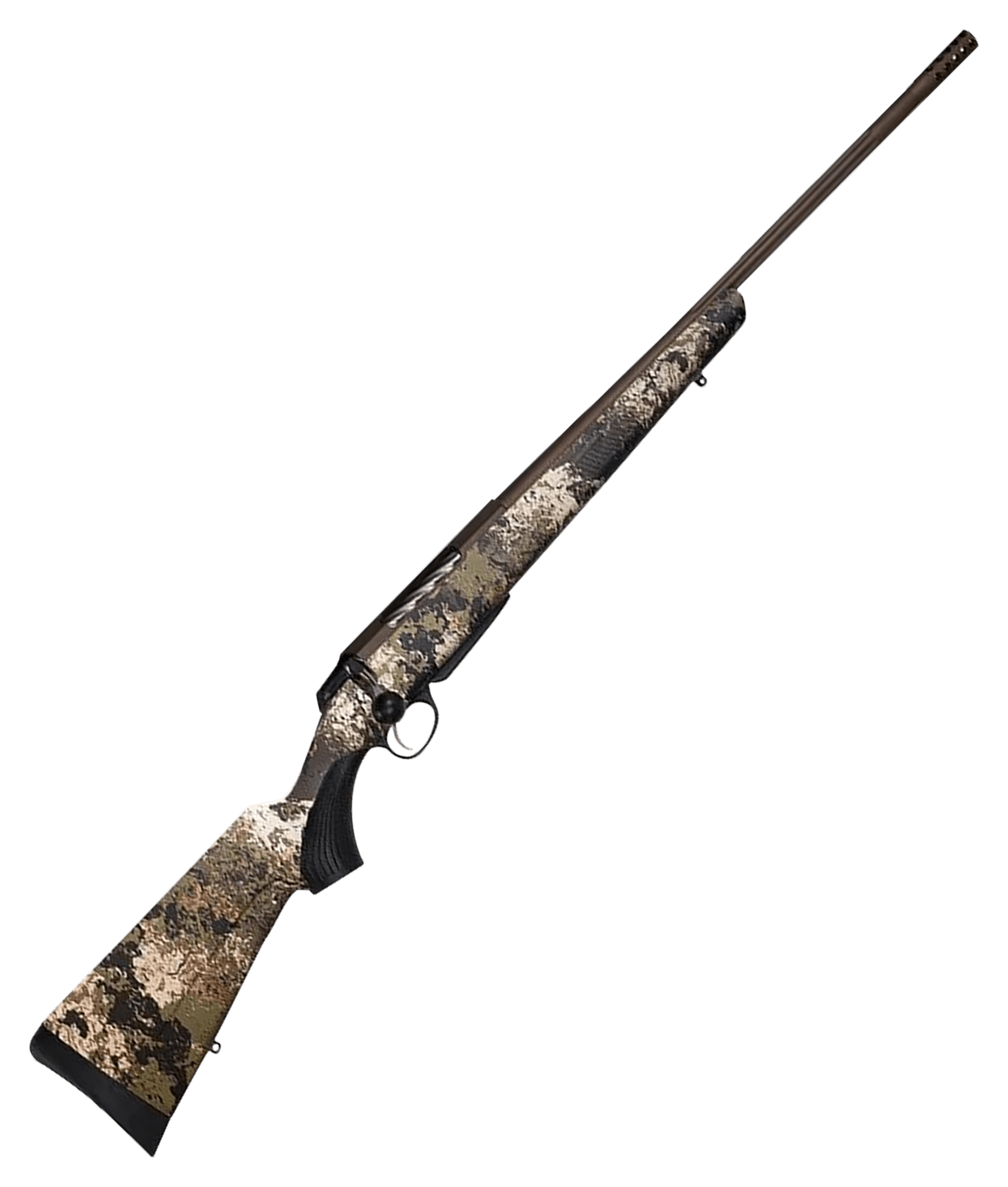 Tikka T3x Lite Bolt-Action Rifle in Veil Camo - 6.5 PRC - Veil Wideland Camo - Left - Tikka