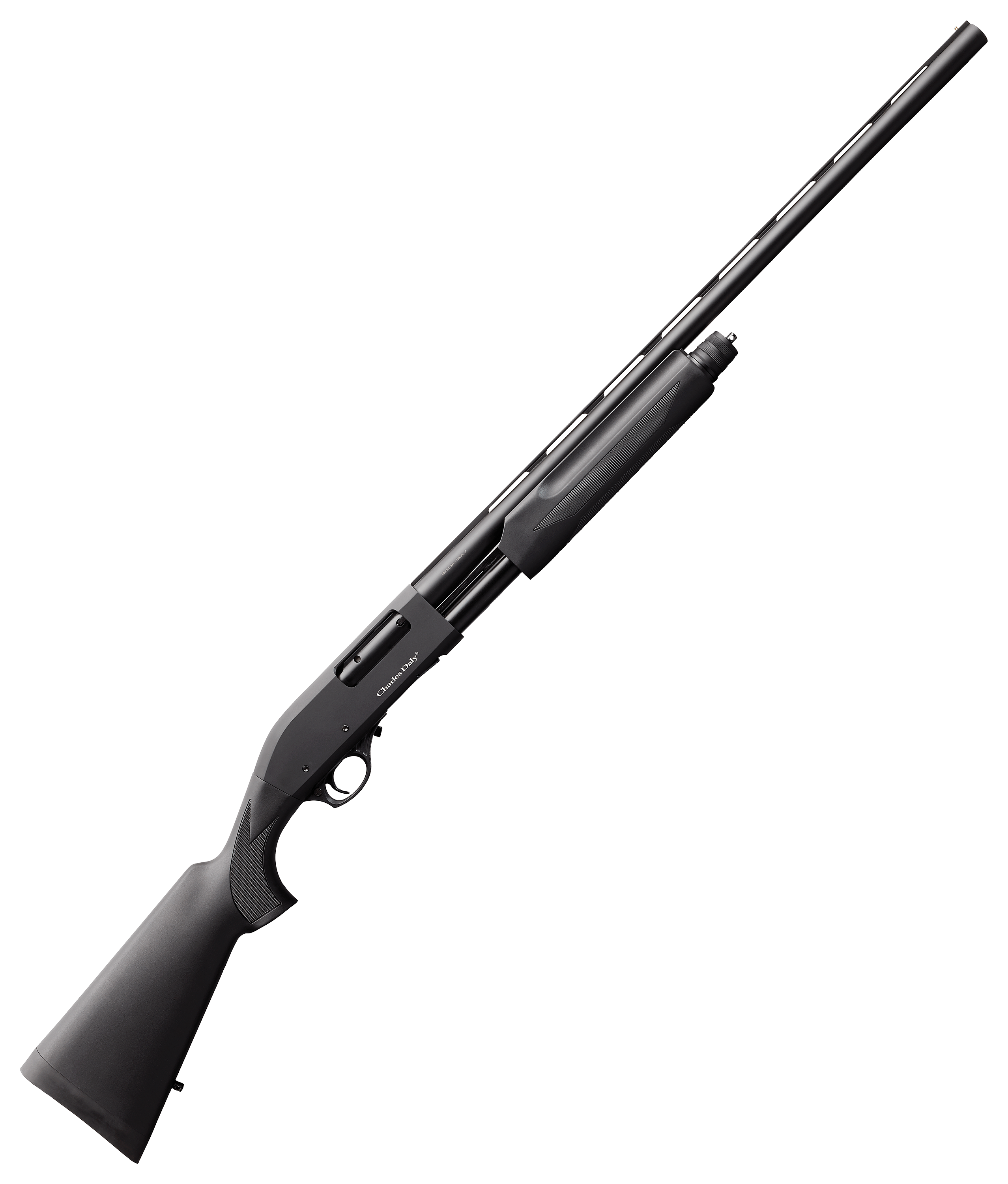 Charles Daly 301 Field PumpAction Shotgun  12 Gauge  28  Black