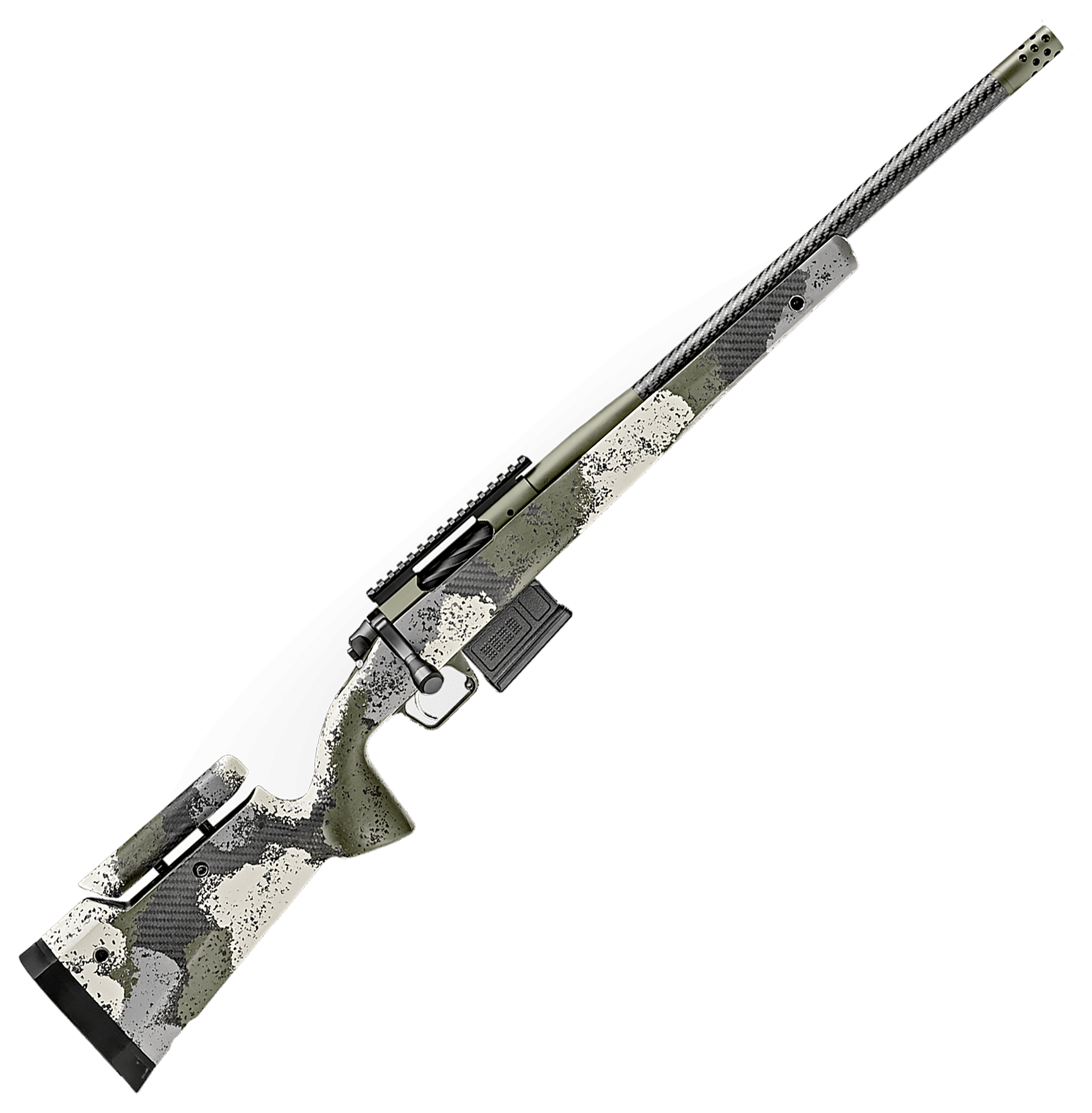 Springfield Armory Model 2020 Waypoint BoltAction Rifle w Adjust Stock  6mm Creedmoor  20  MilSpec Green Cerakote  5  1