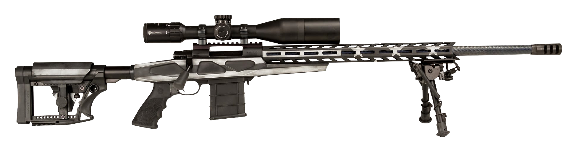 Howa M1500 APC Chassis BoltAction Rifle with Scope Bipod