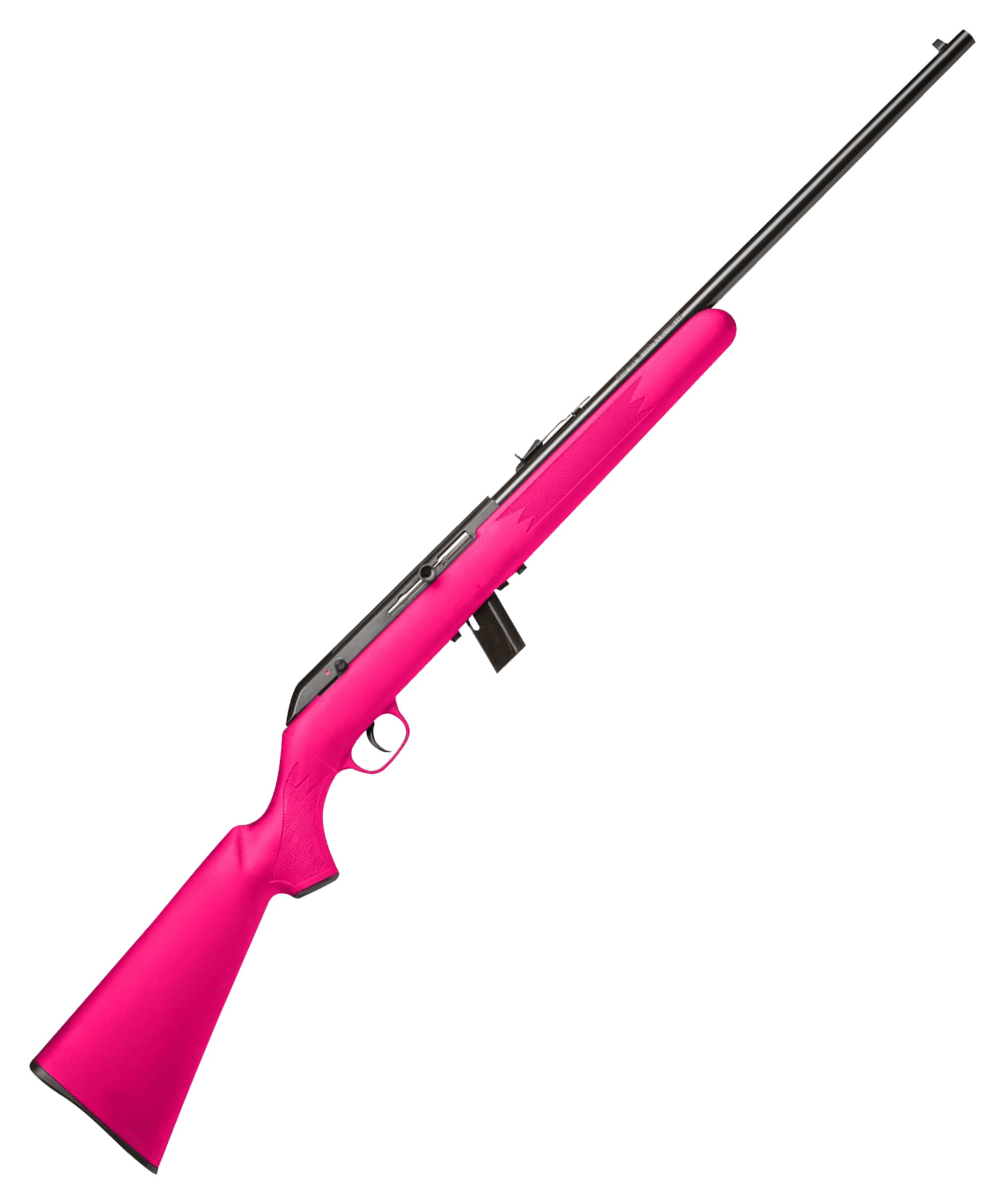 Image of Savage Arms 64F Semi-Auto Rimfire Rifle - Right - Pink Synthetic Sporter