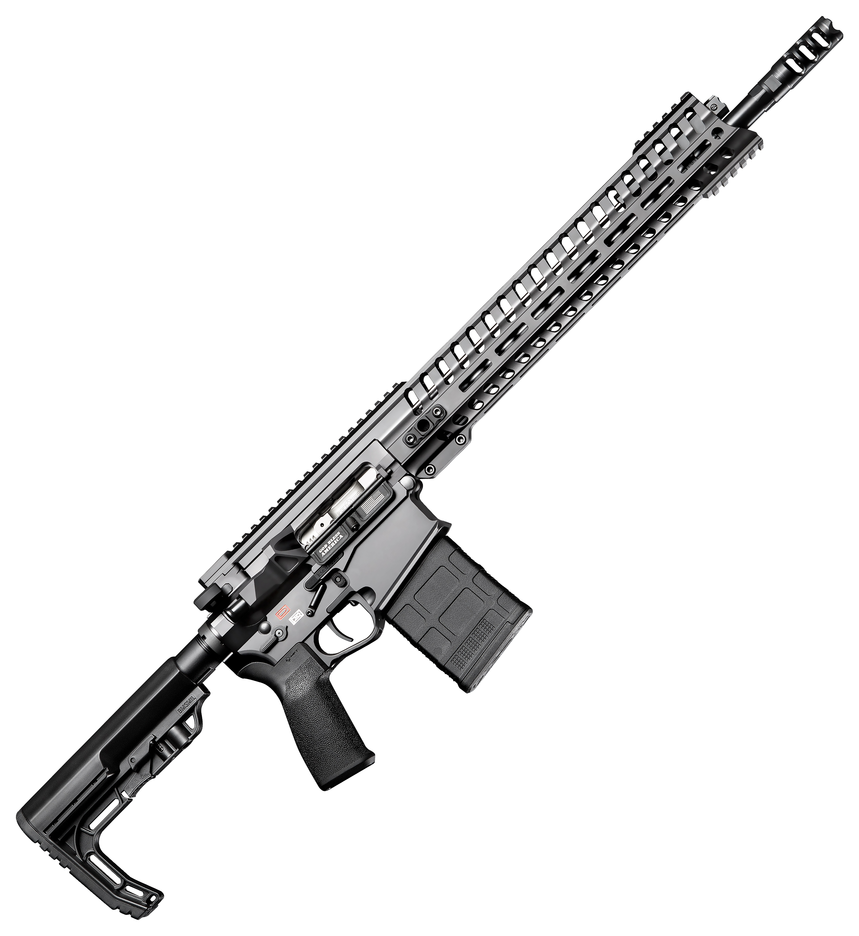 POF USA Revolution AR-10 Semi-Auto Rifle - .308 Win. - 16.5" - Tungsten Cerakote - POF USA