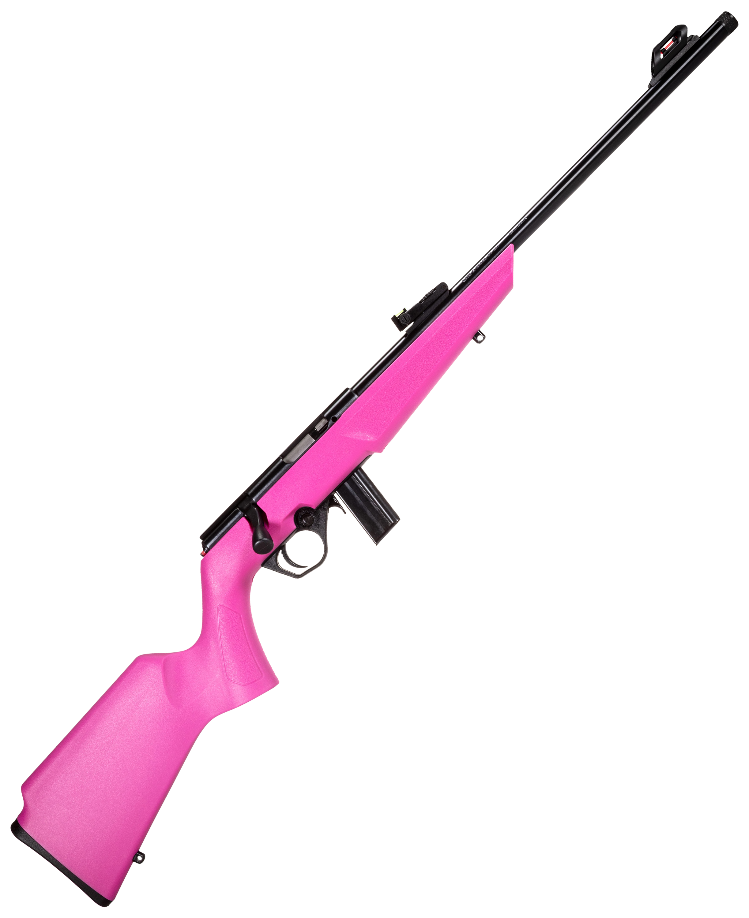 Rossi RB22 Compact BoltAction Rimfire Rifle  Pink Monte Carlo Stock