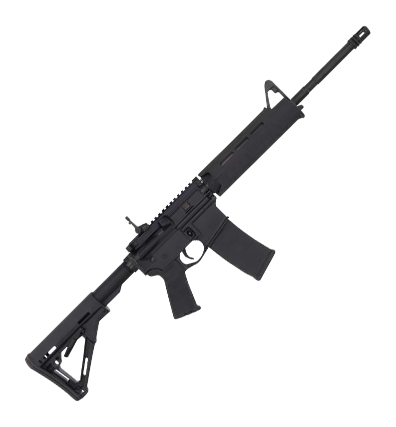 Bushmaster M4 Patrolman's MOE Semi-Auto Rifle with Flip-Up Sights - Bass Pro Shops