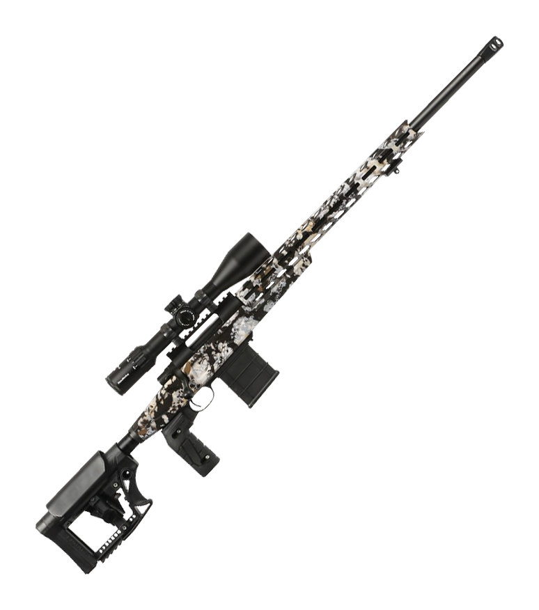 Howa M1500 APC Chassis Bolt-Action Rifle with Scope & Bipod in Kryptek Skyfall Camo - Bass Pro Shops