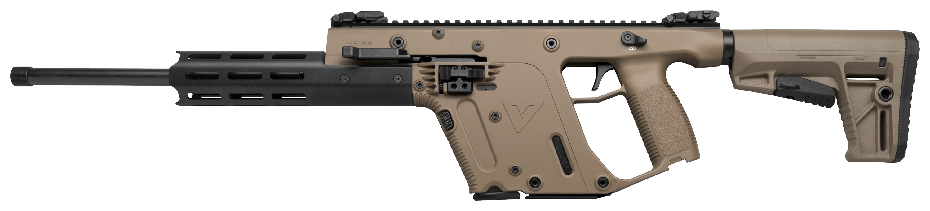 Kriss USA Vector CRB SemiAuto Rimfire Rifle  Flat Dark Earth  10  1