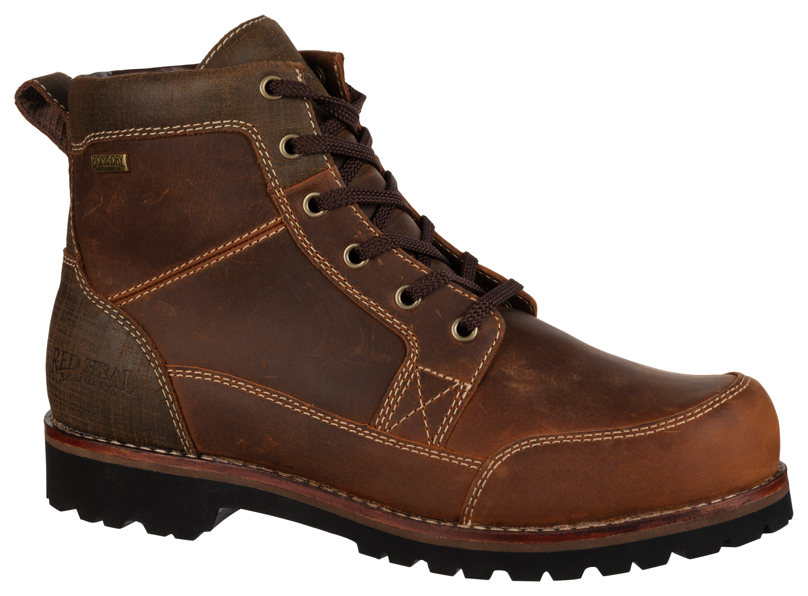 Image of RedHead Series 61 Chukka Boots for Men - Russet - 10.5M