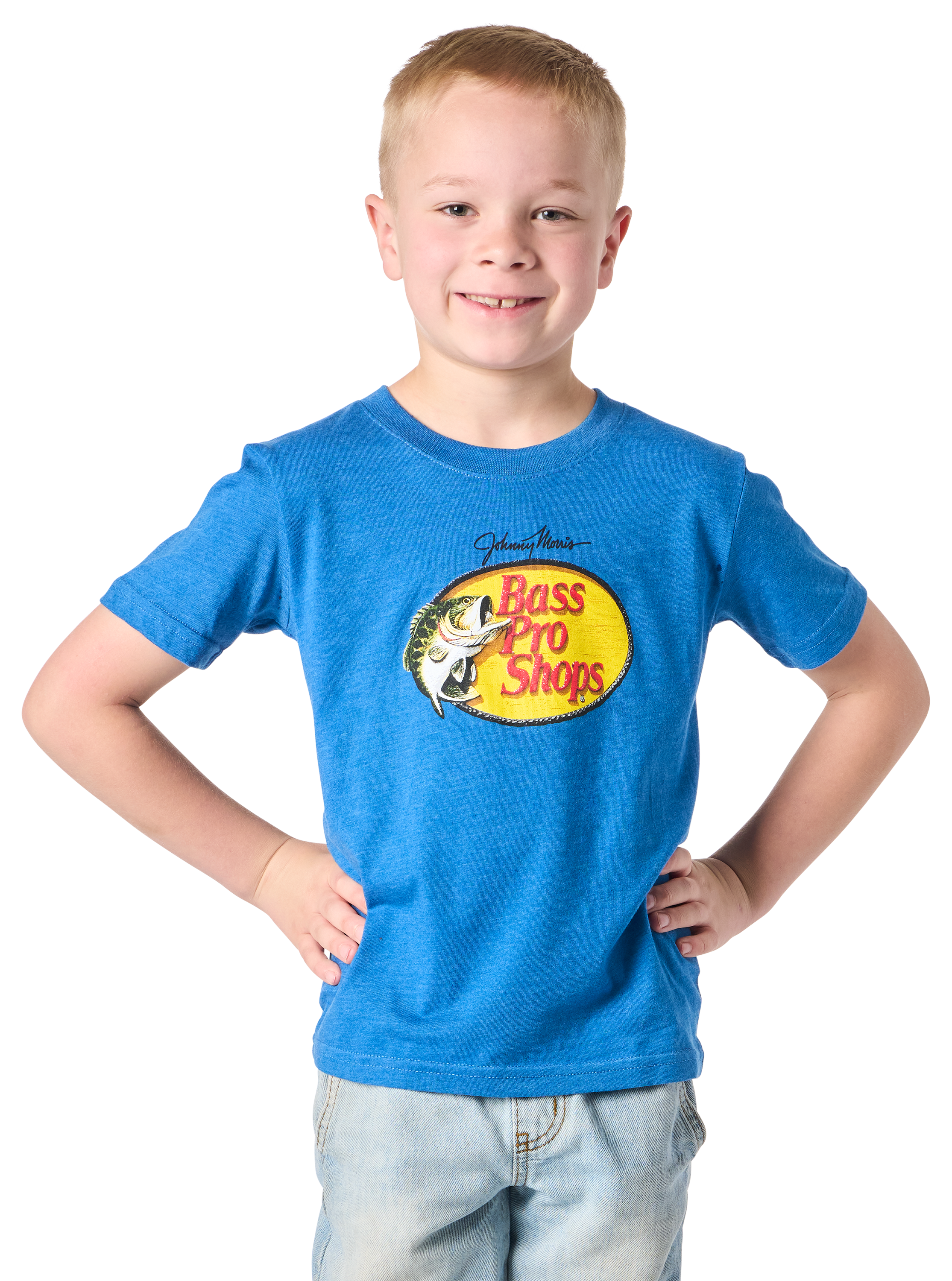 Image of Bass Pro Shops Woodcut Logo Short-Sleeve T-Shirt for Kids