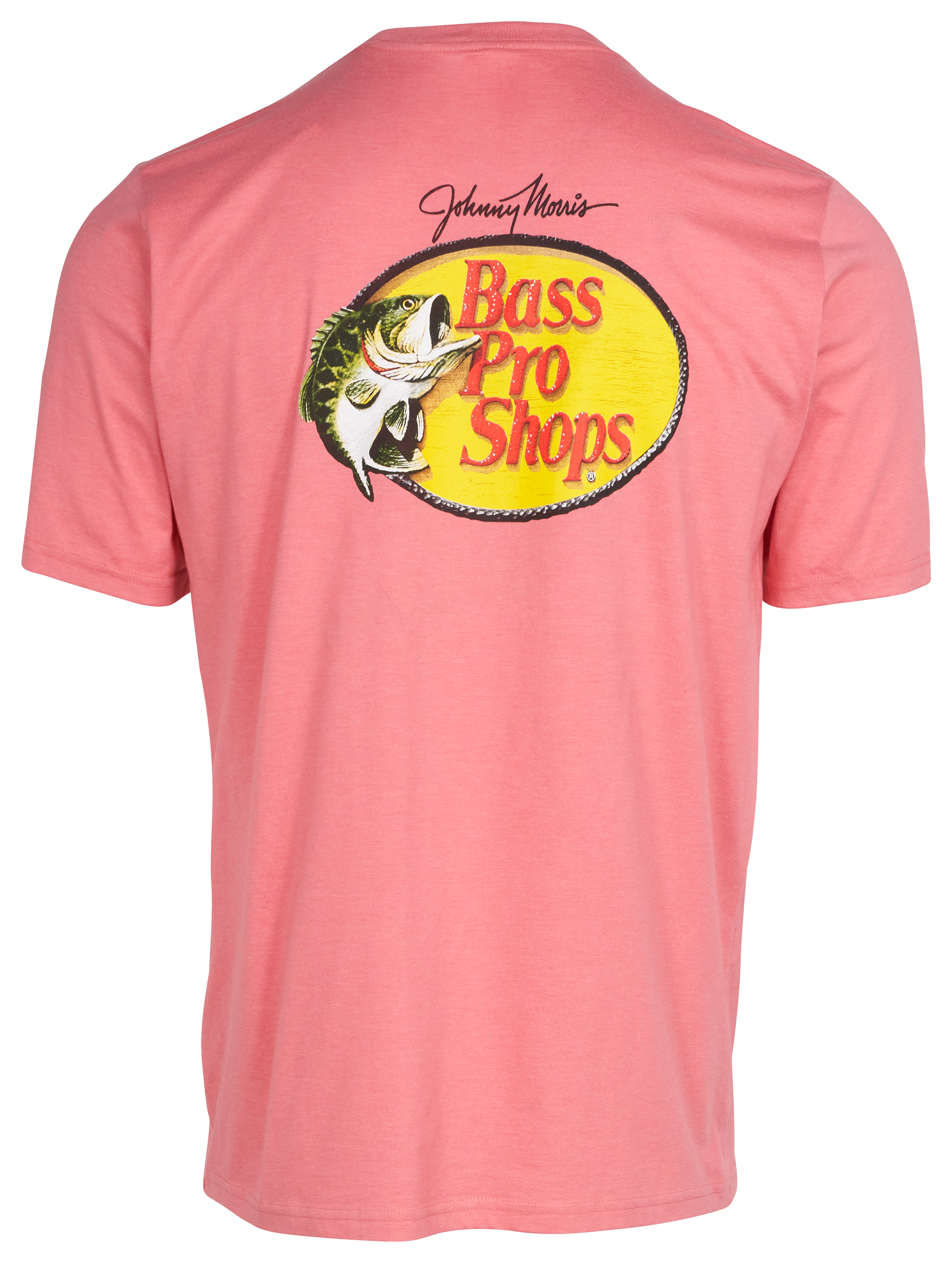 Bass Pro Shops Woodcut Logo Short-Sleeve Pocket T-Shirt for Men                                                                 