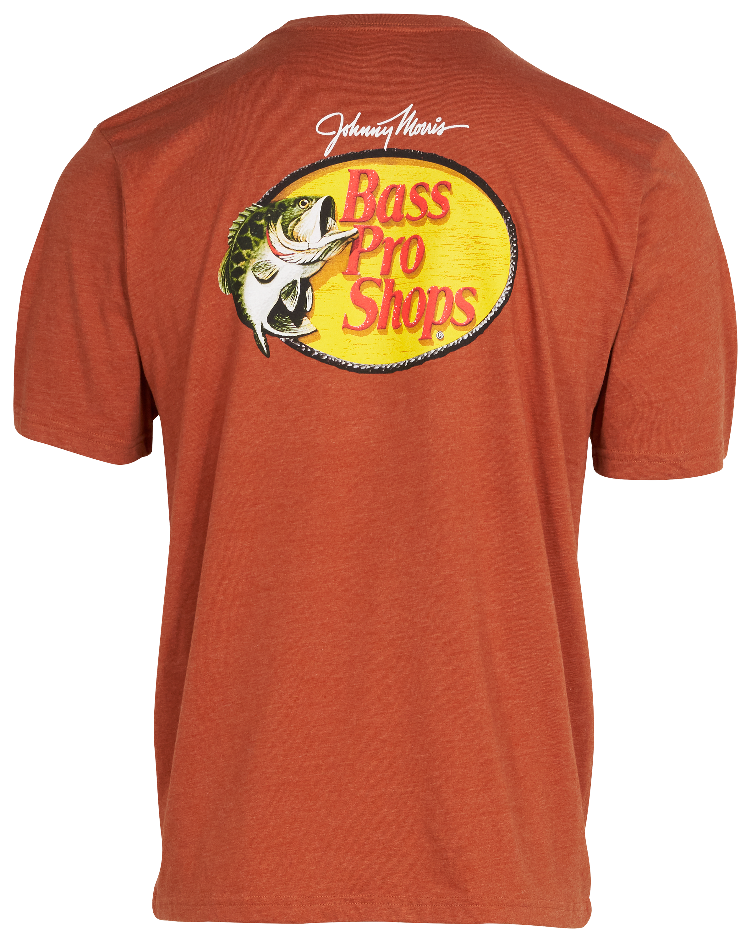 Image of Bass Pro Shops Woodcut Logo Short-Sleeve T-Shirt - Rust Heather
