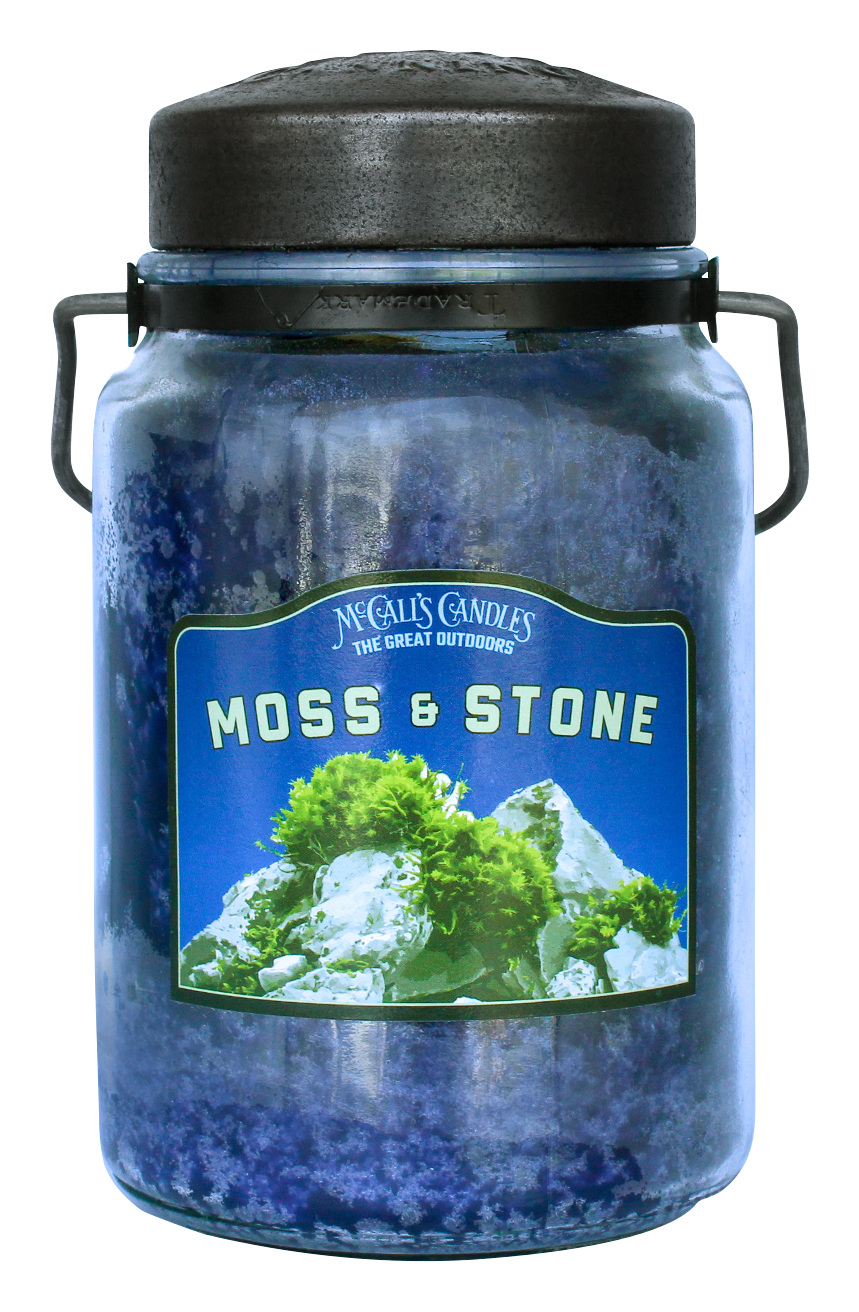 Image of McCall's Candles Moss and Stone Classic Jar Candle