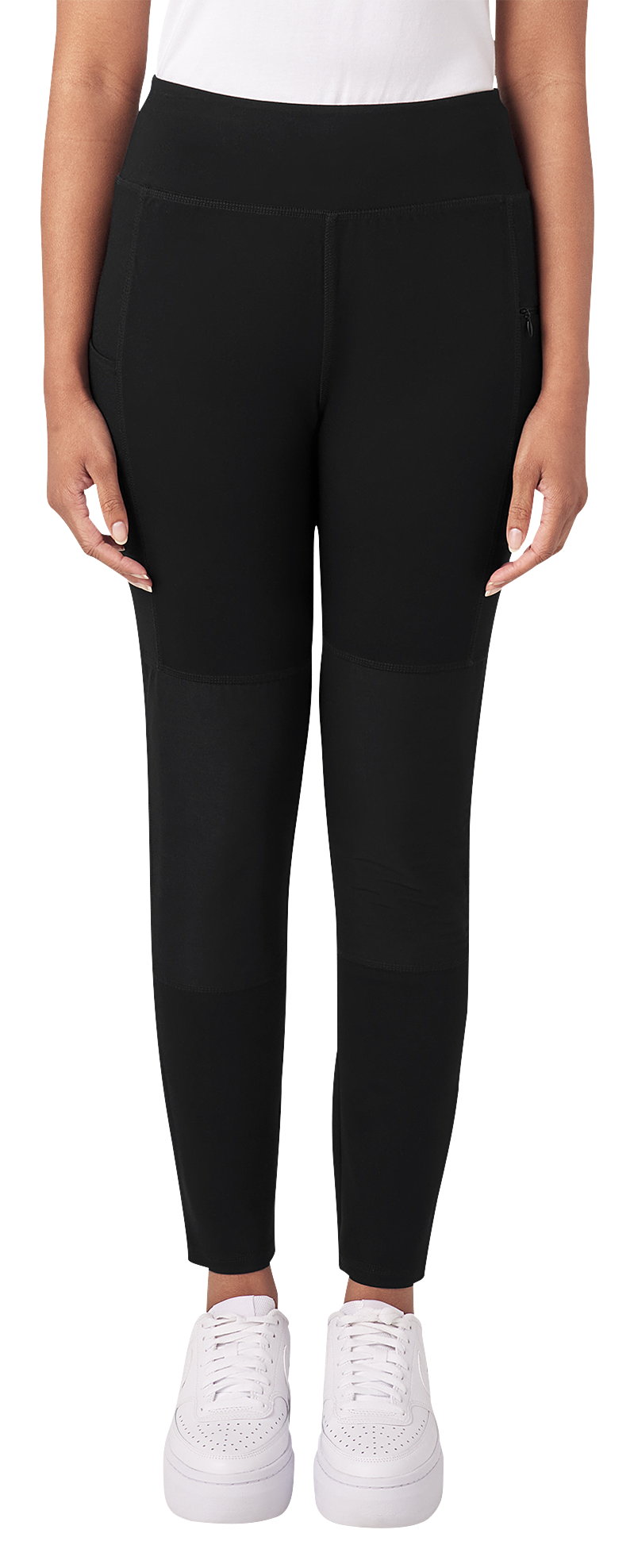 Image of Dickies Double-Pocket Leggings for Ladies - Black - 2X