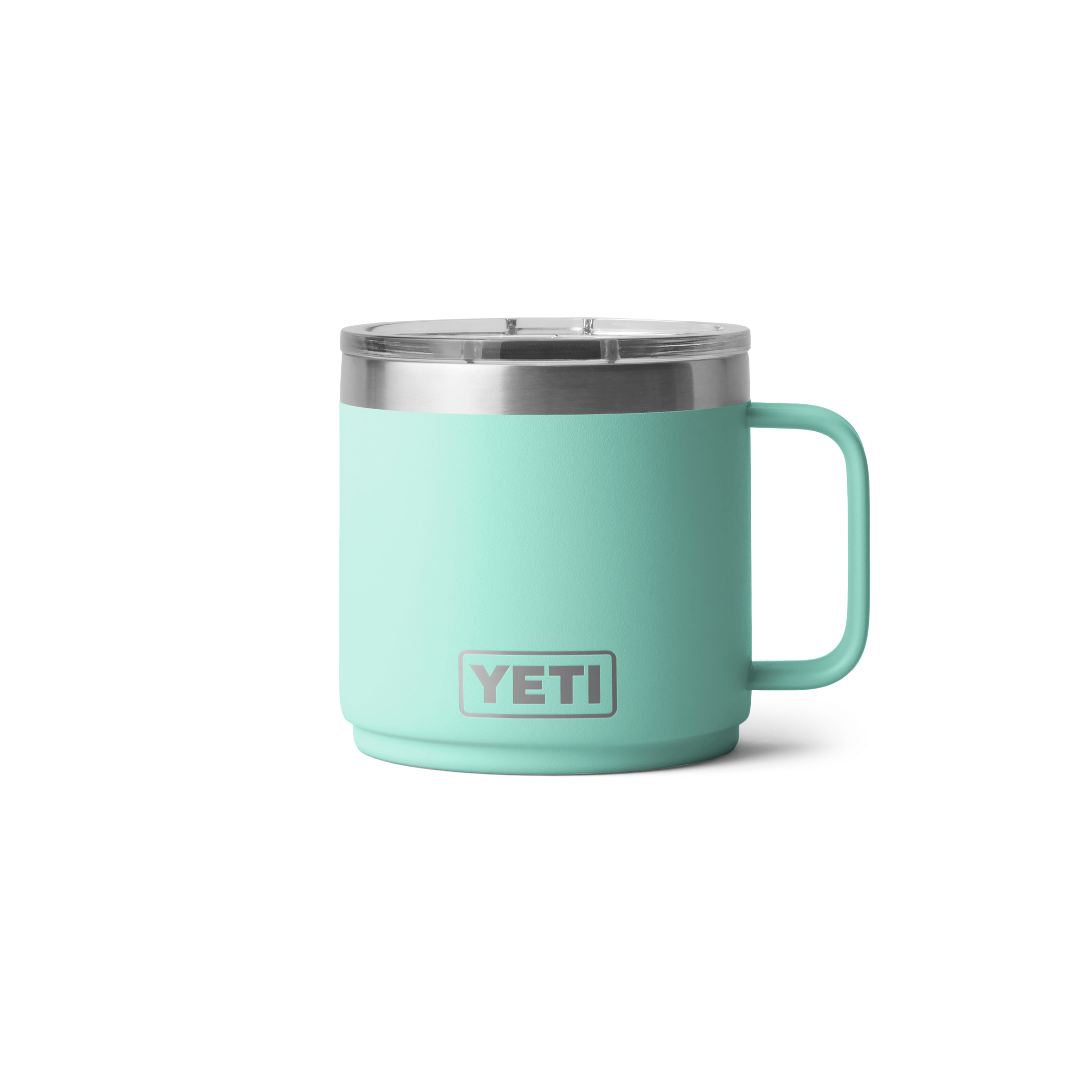 Image of YETI Rambler Stackable Mug with MagSlider Lid - Seafoam - 14 oz.