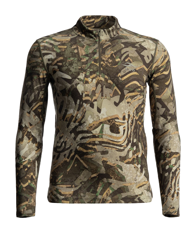 Image of TUO Kinetic Merino 250 Quarter-Zip Base-Layer Top for Men - TUO Verse - 3XL