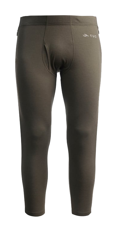 Image of TUO Kinetic Merino 150 Base-Layer Zip-Off Bottoms for Men - Deadfall - 3XL