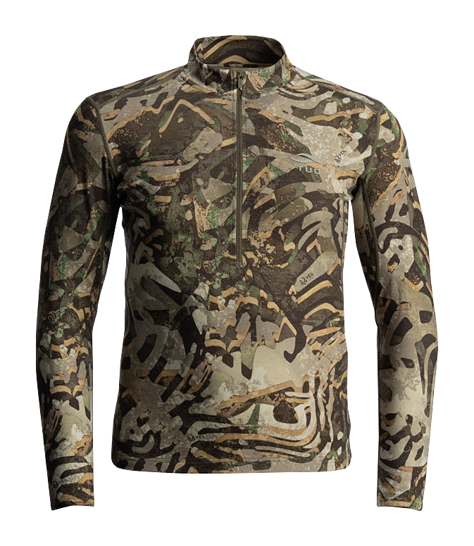 Image of TUO Kinetic Merino 200 Half-Zip Base-Layer Top for Men