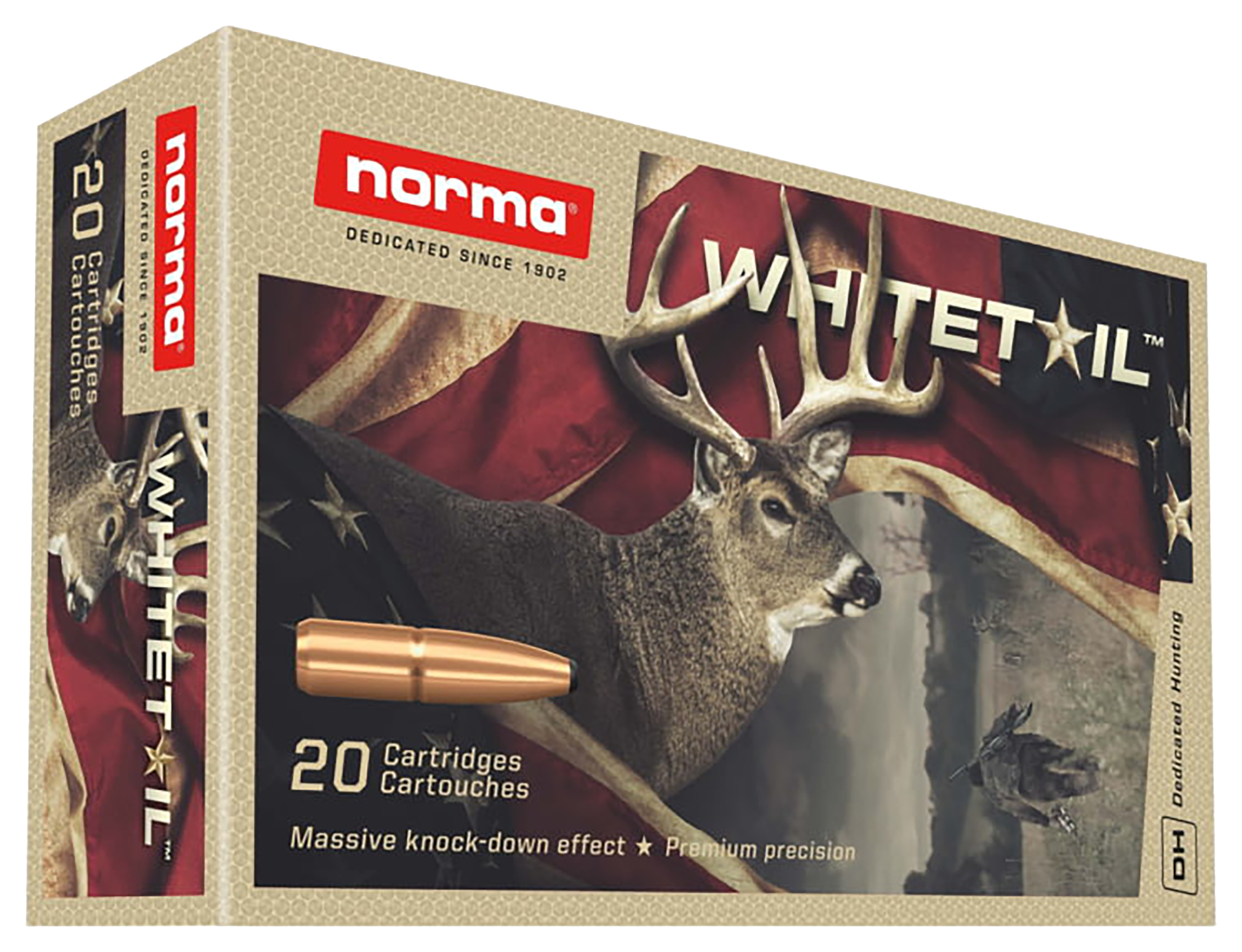 Image of Norma Whitetail .30-30 Win 150 Grain Rifle Ammo