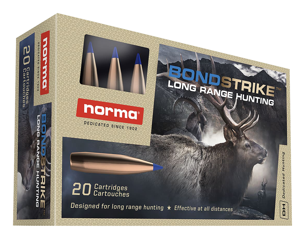 Image of Norma BONDSTRIKE 7mm PRC 165 Grain Centerfire Rifle Ammo