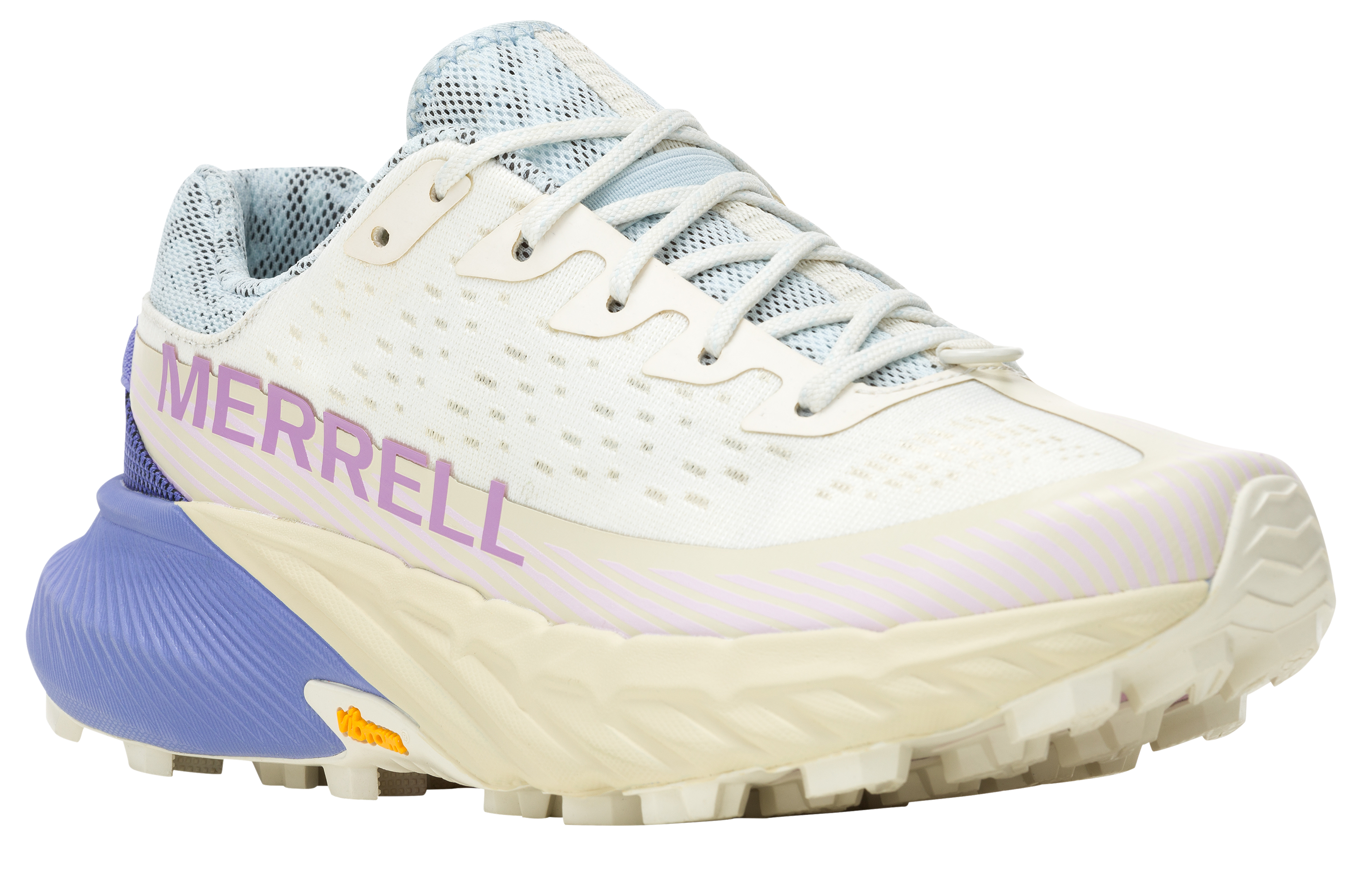 Image of Merrell Agility Peak 5 Trail Running Shoes for Ladies - Pastel Multi
