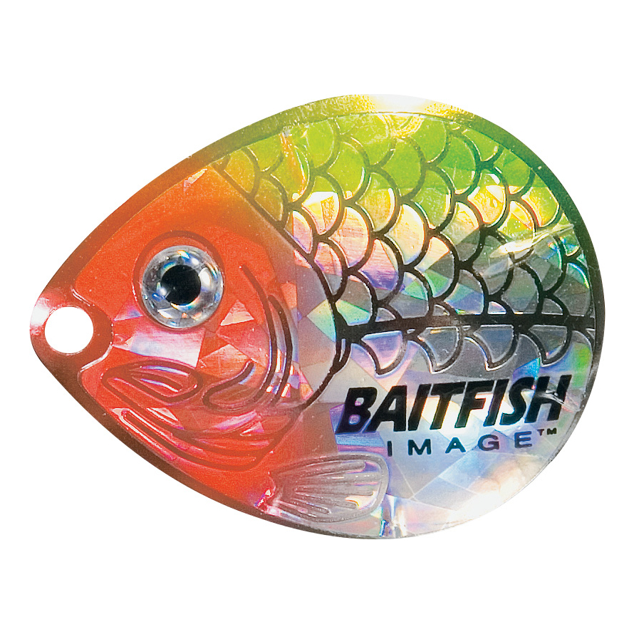 Image of Northland Fishing Tackle Baitfish-Image Colorado Blade - #4 - Clown