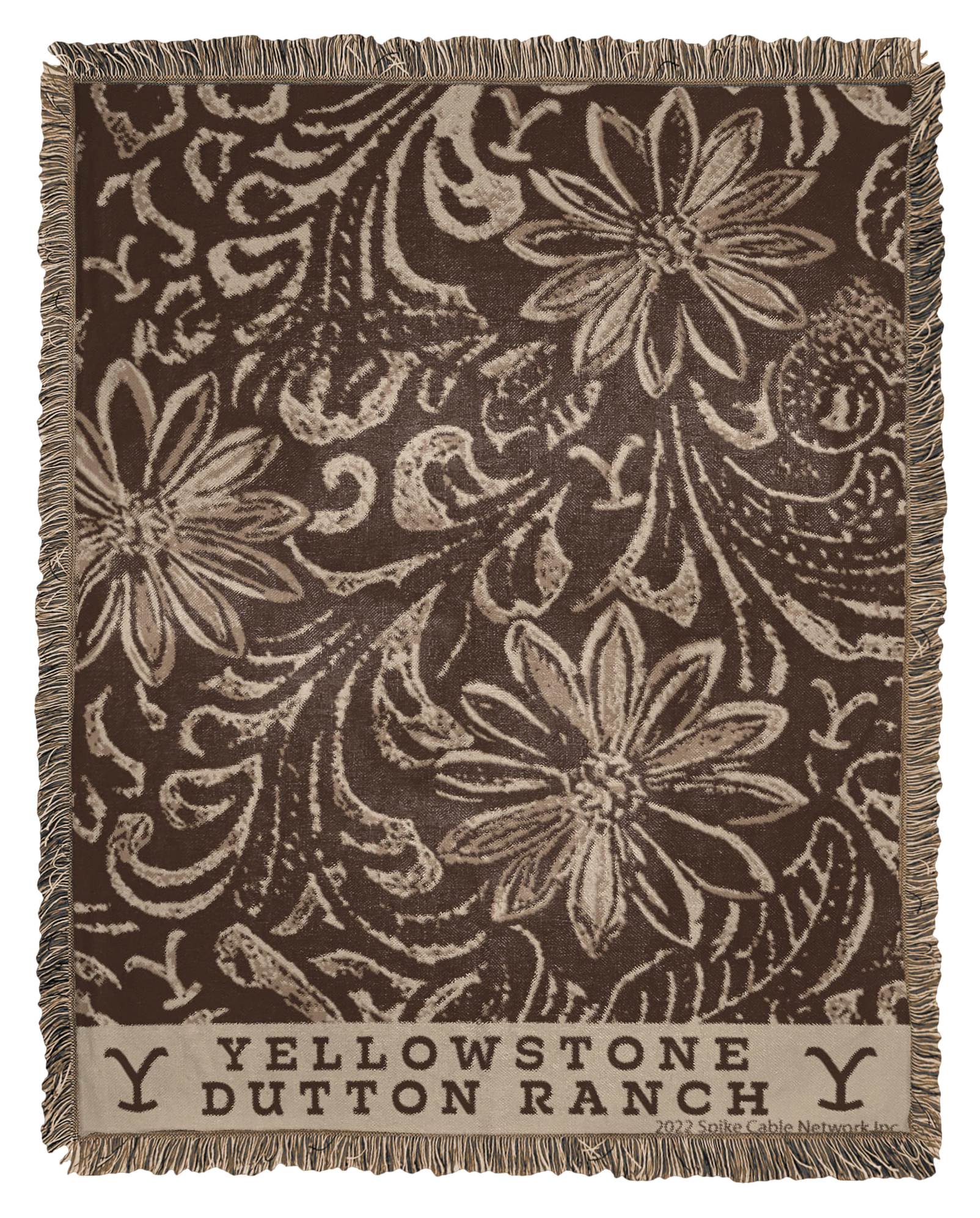 Image of The Northwest Group Yellowstone Saddle Woven Jacquard Throw Blanket