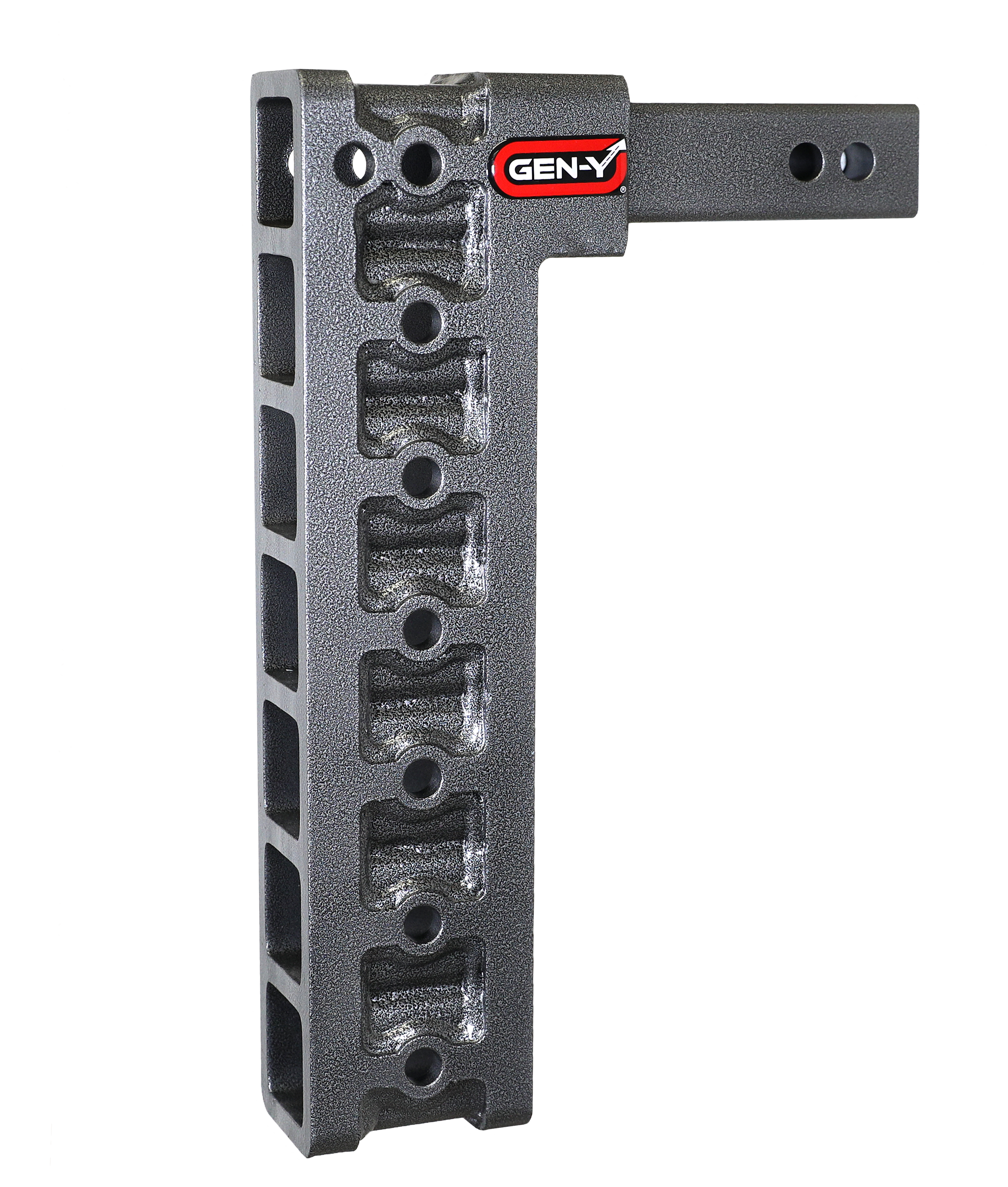 Image of "GEN-Y HITCH Mega-Duty 2"" Shank 10K Drop Hitch with Dual-Ball - 15"" Drop"