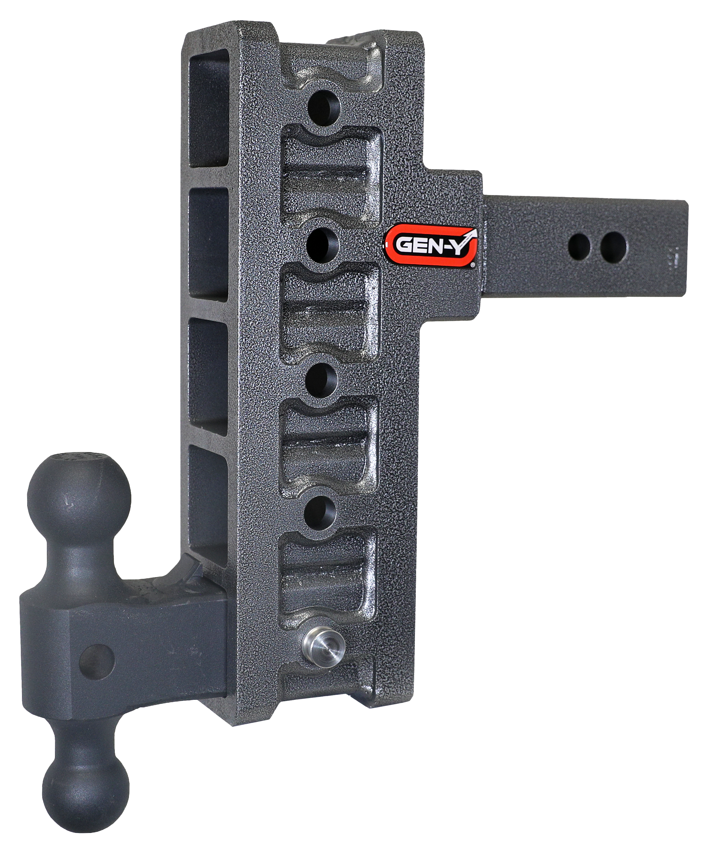 Image of "GEN-Y HITCH MEGA-DUTY 32K Drop Hitch - 3"" Rise, 12"" Offset Drop"
